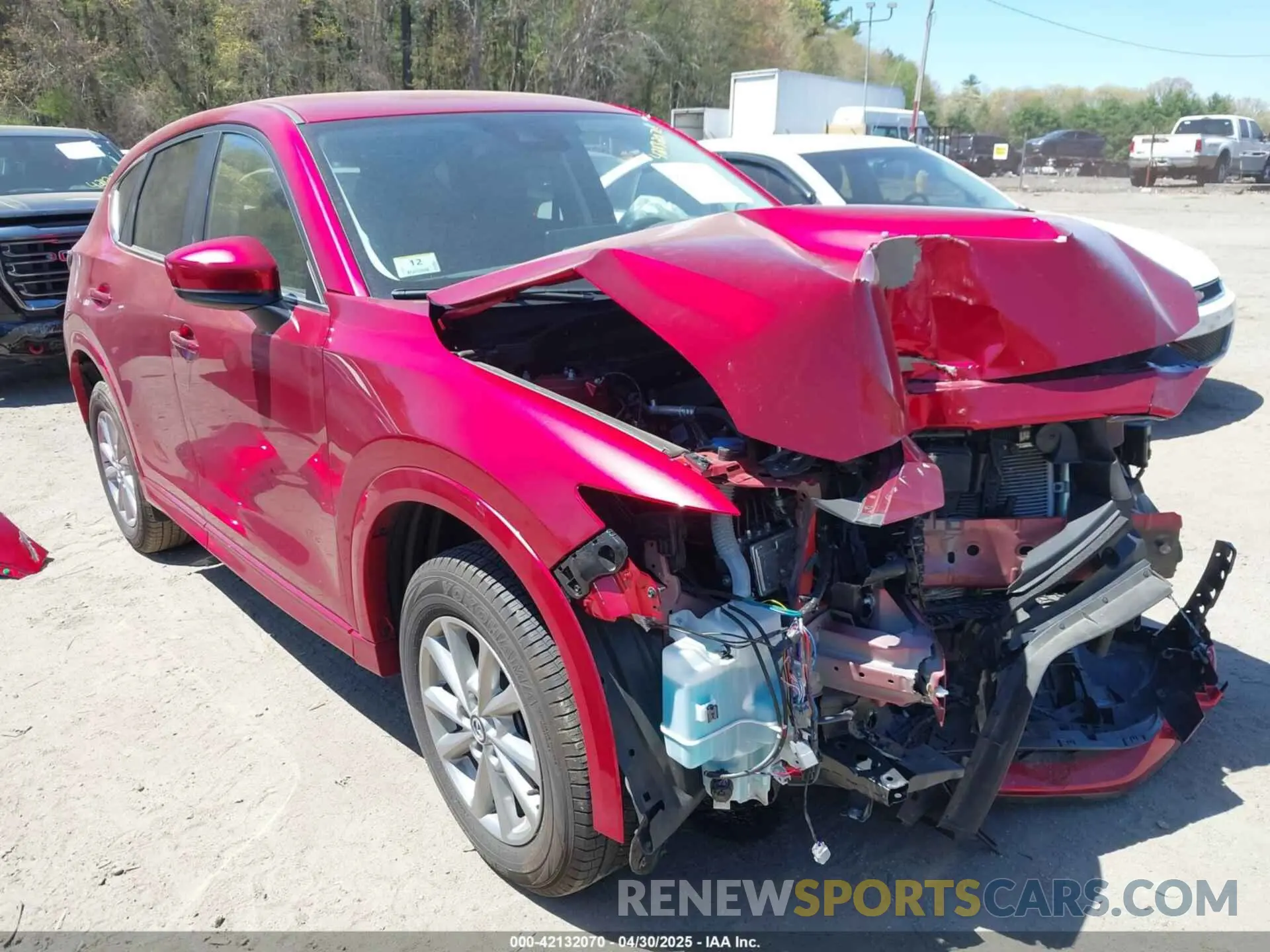 1 Фотография поврежденного автомобиля JM3KFBBLXR0413591 MAZDA CX-5 2024