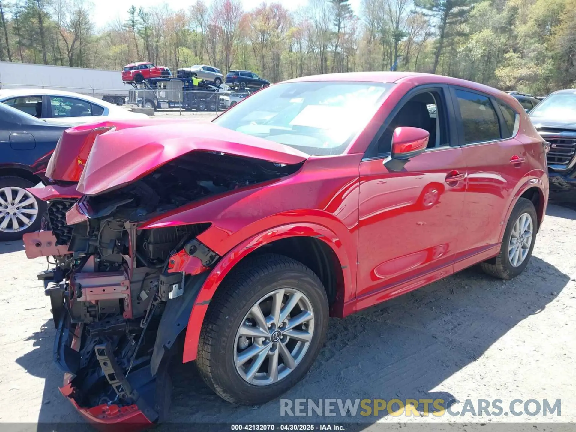 2 Фотография поврежденного автомобиля JM3KFBBLXR0413591 MAZDA CX-5 2024