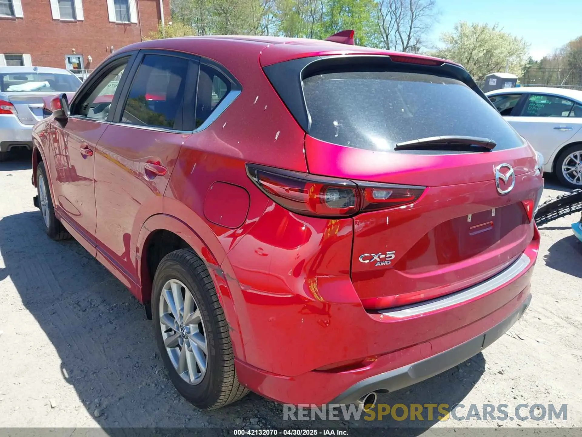 3 Фотография поврежденного автомобиля JM3KFBBLXR0413591 MAZDA CX-5 2024