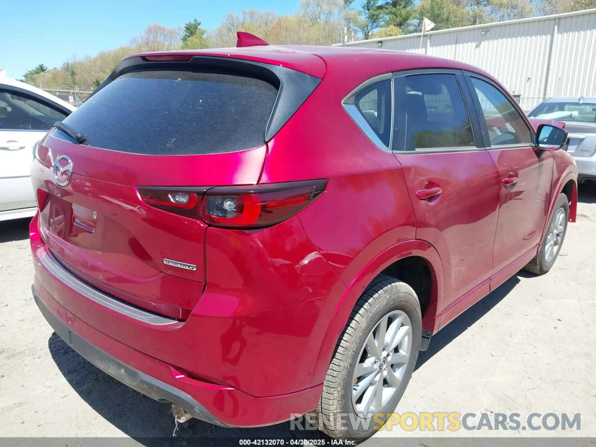 4 Фотография поврежденного автомобиля JM3KFBBLXR0413591 MAZDA CX-5 2024