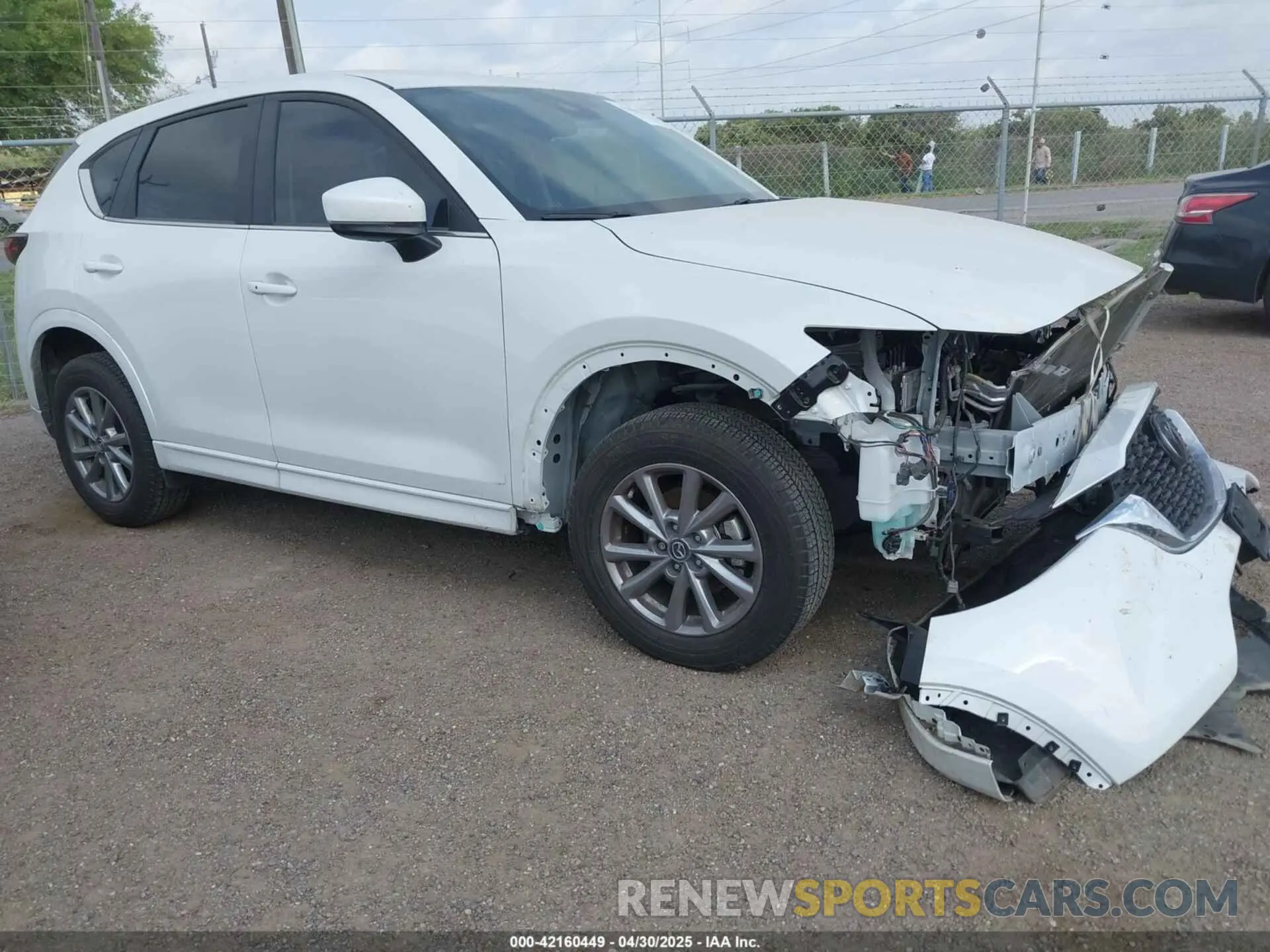 1 Фотография поврежденного автомобиля JM3KFBBLXR0418564 MAZDA CX-5 2024