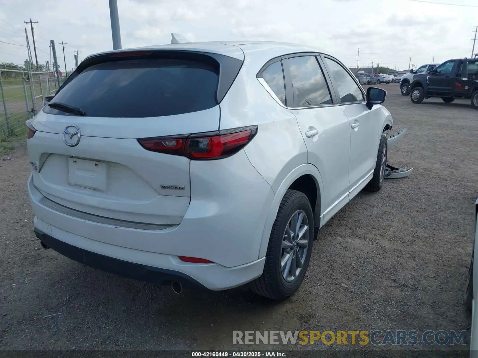 4 Фотография поврежденного автомобиля JM3KFBBLXR0418564 MAZDA CX-5 2024