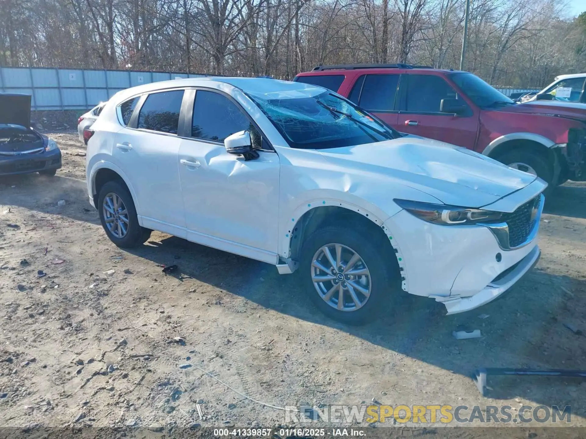 1 Photograph of a damaged car JM3KFBBLXR0473578 MAZDA CX-5 2024