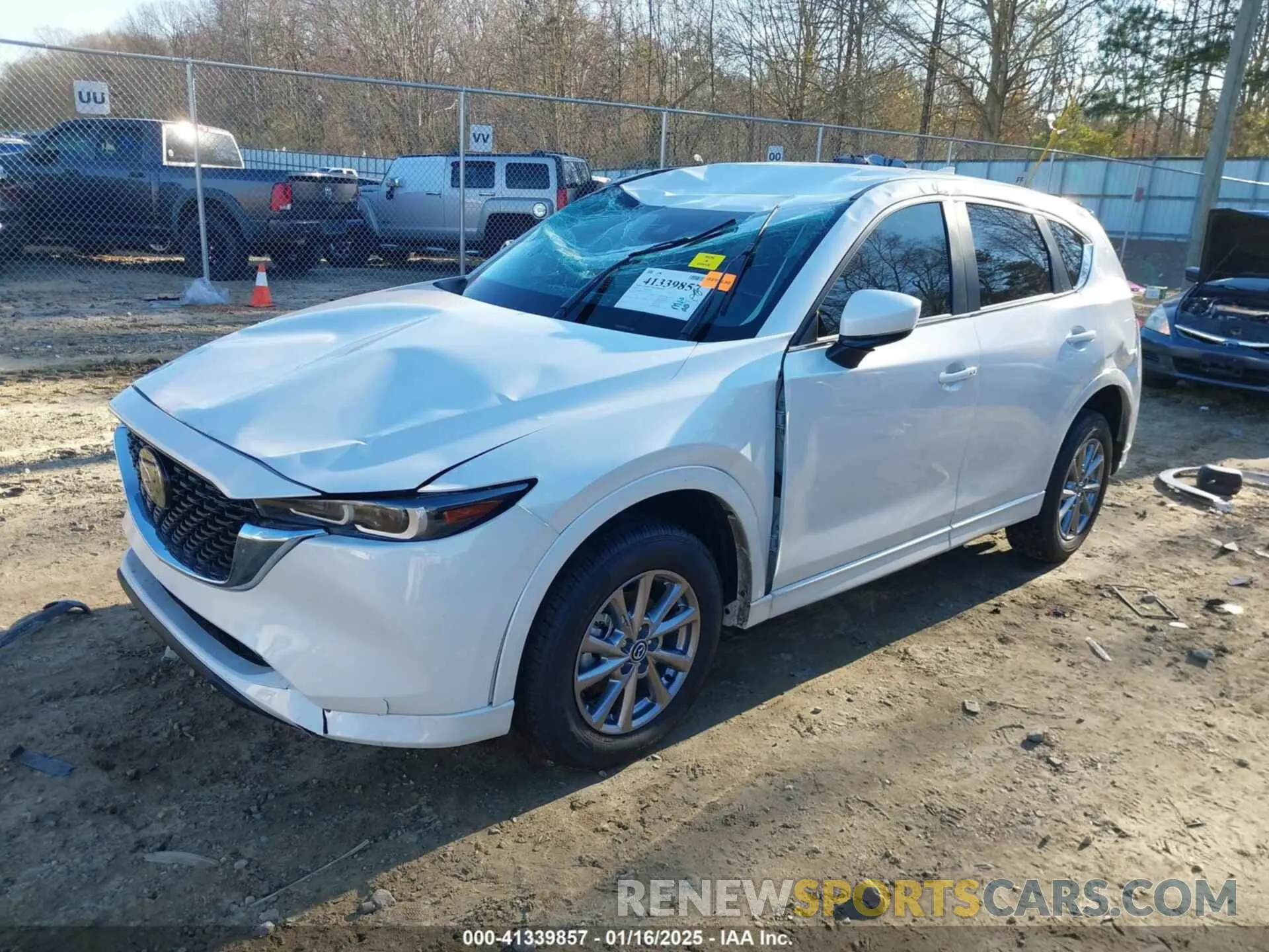 2 Photograph of a damaged car JM3KFBBLXR0473578 MAZDA CX-5 2024