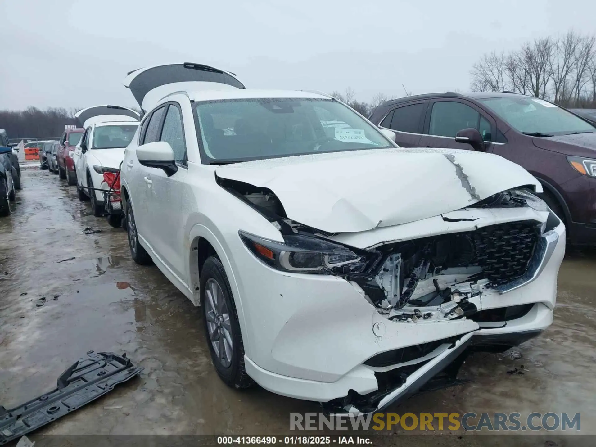 1 Photograph of a damaged car JM3KFBBM3R0356076 MAZDA CX-5 2024