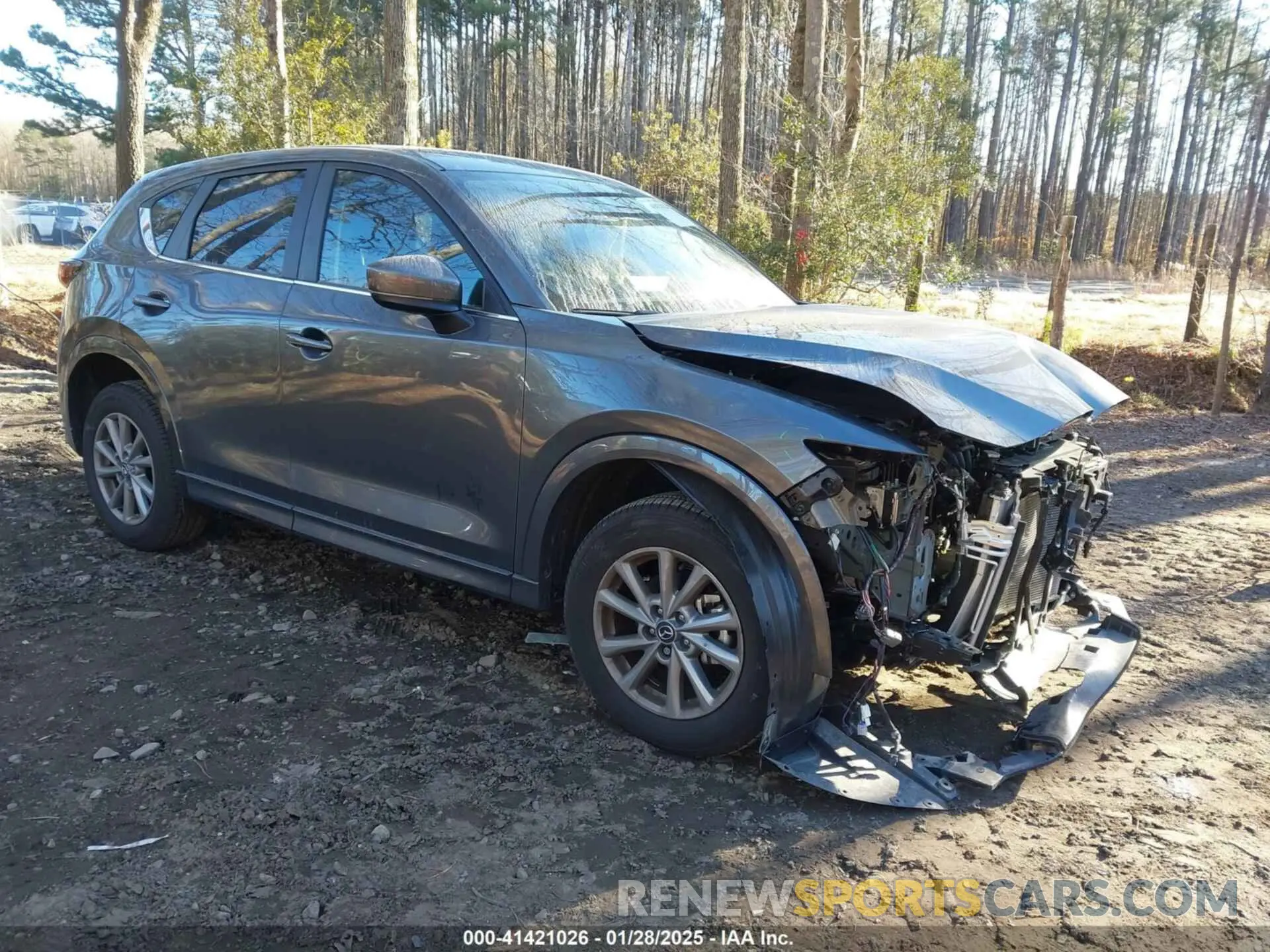 1 Фотография поврежденного автомобиля JM3KFBBM7R0421754 MAZDA CX-5 2024