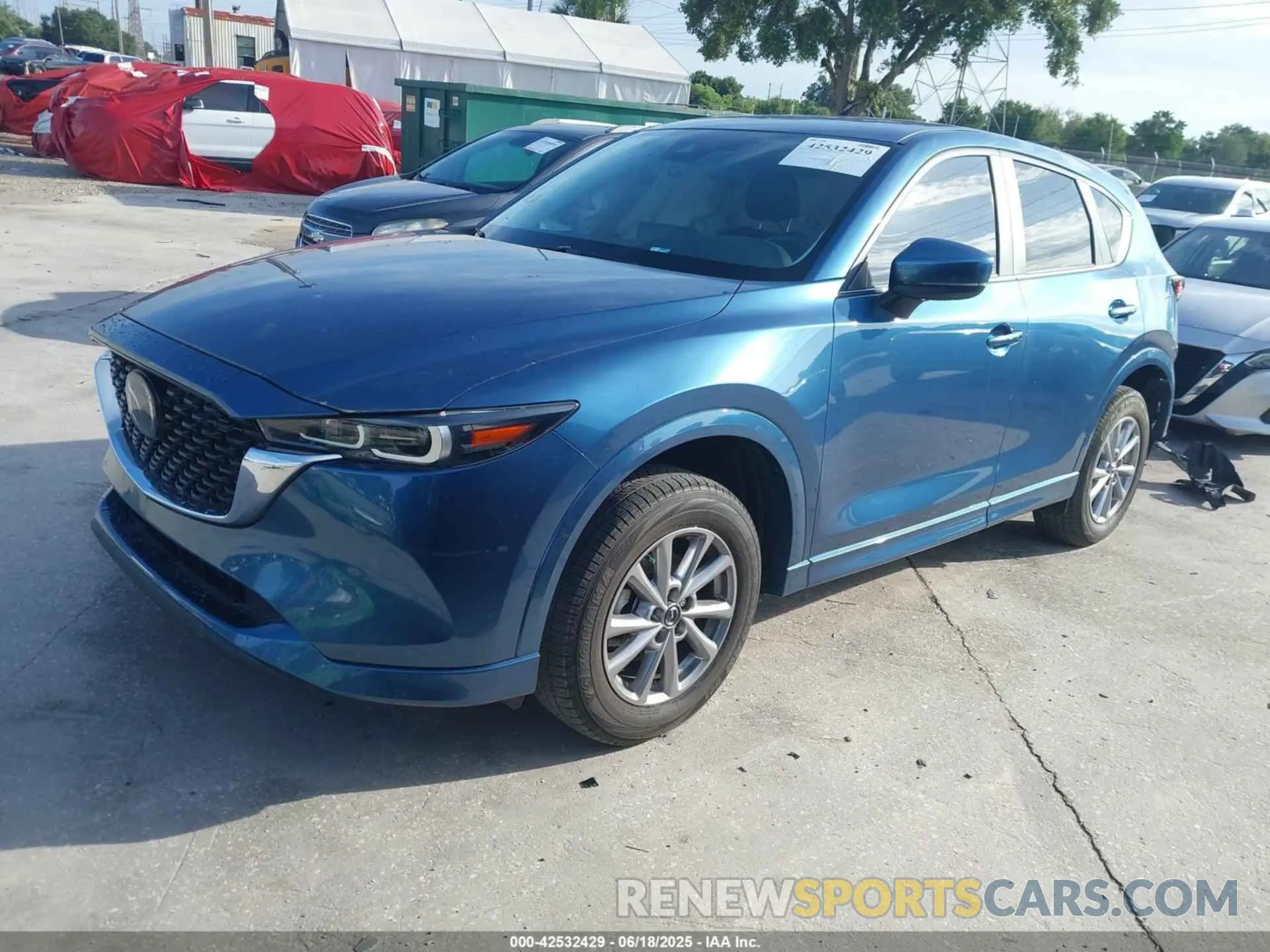 2 Photograph of a damaged car JM3KFBBM9R0376011 MAZDA CX-5 2024