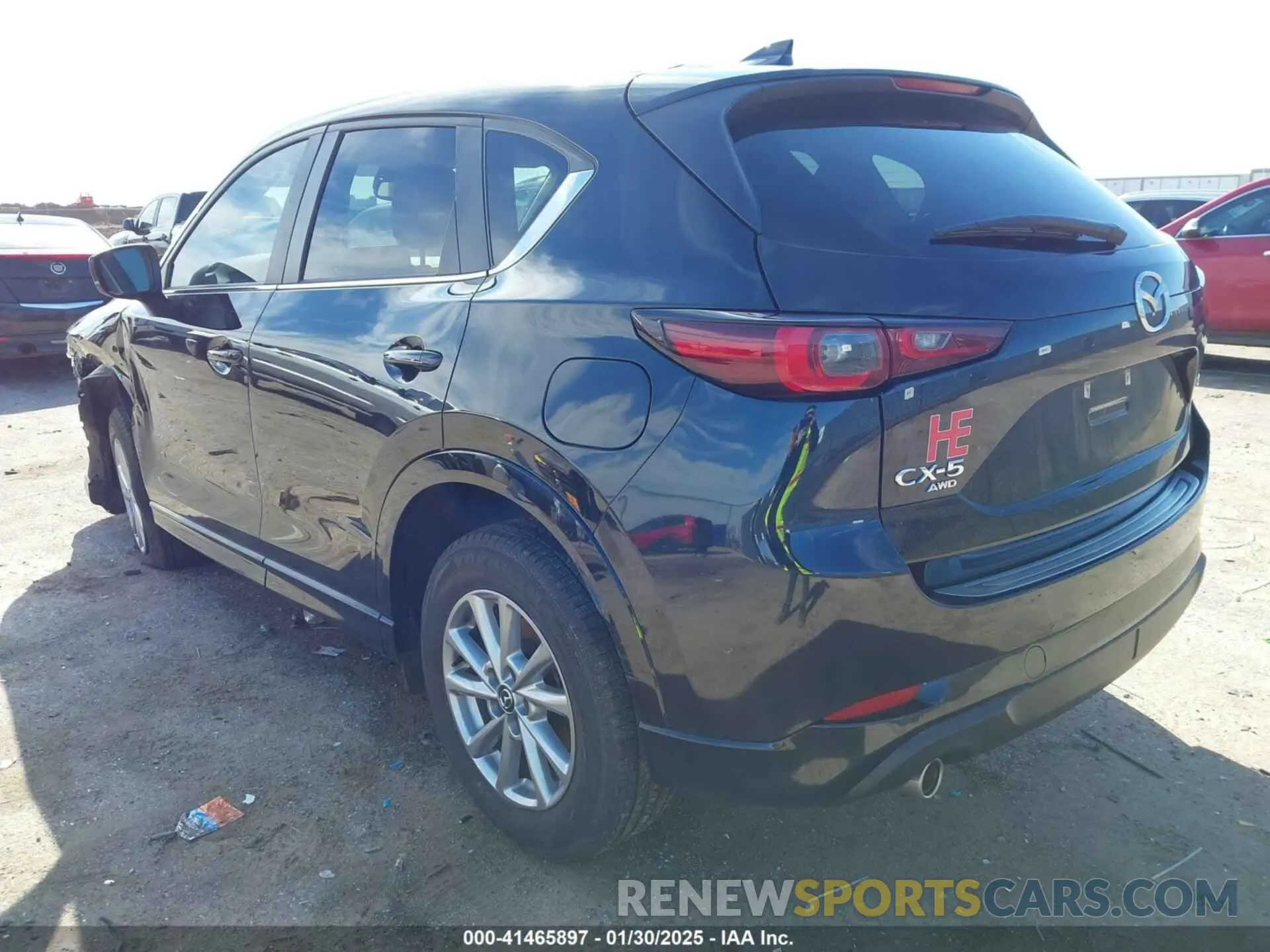 3 Photograph of a damaged car JM3KFBCL1R0432531 MAZDA CX-5 2024