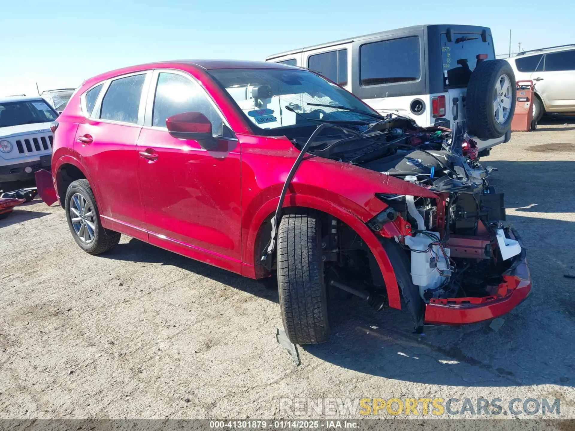 1 Фотография поврежденного автомобиля JM3KFBCL1R0500536 MAZDA CX-5 2024