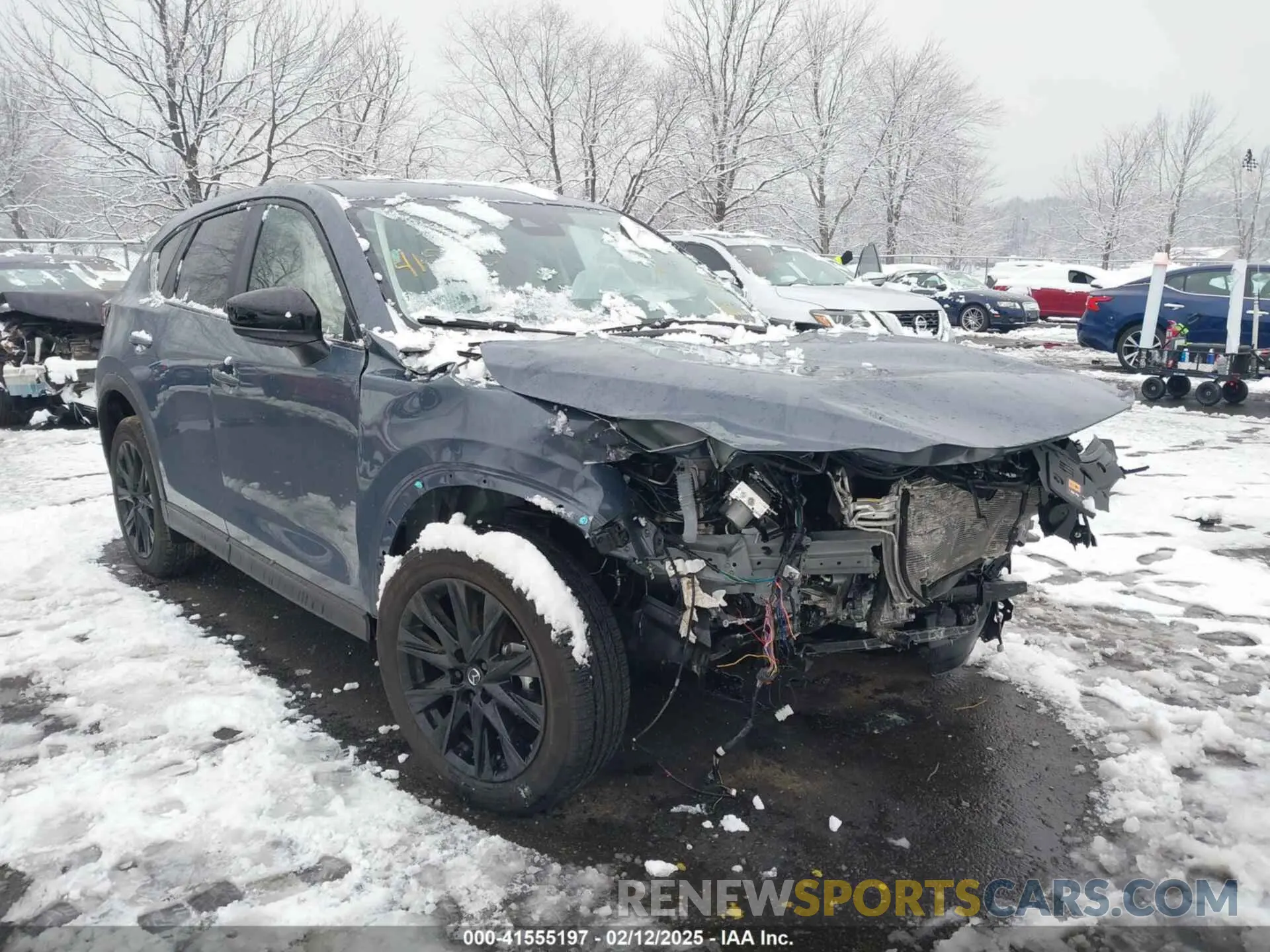 1 Photograph of a damaged car JM3KFBCL3R0421255 MAZDA CX-5 2024
