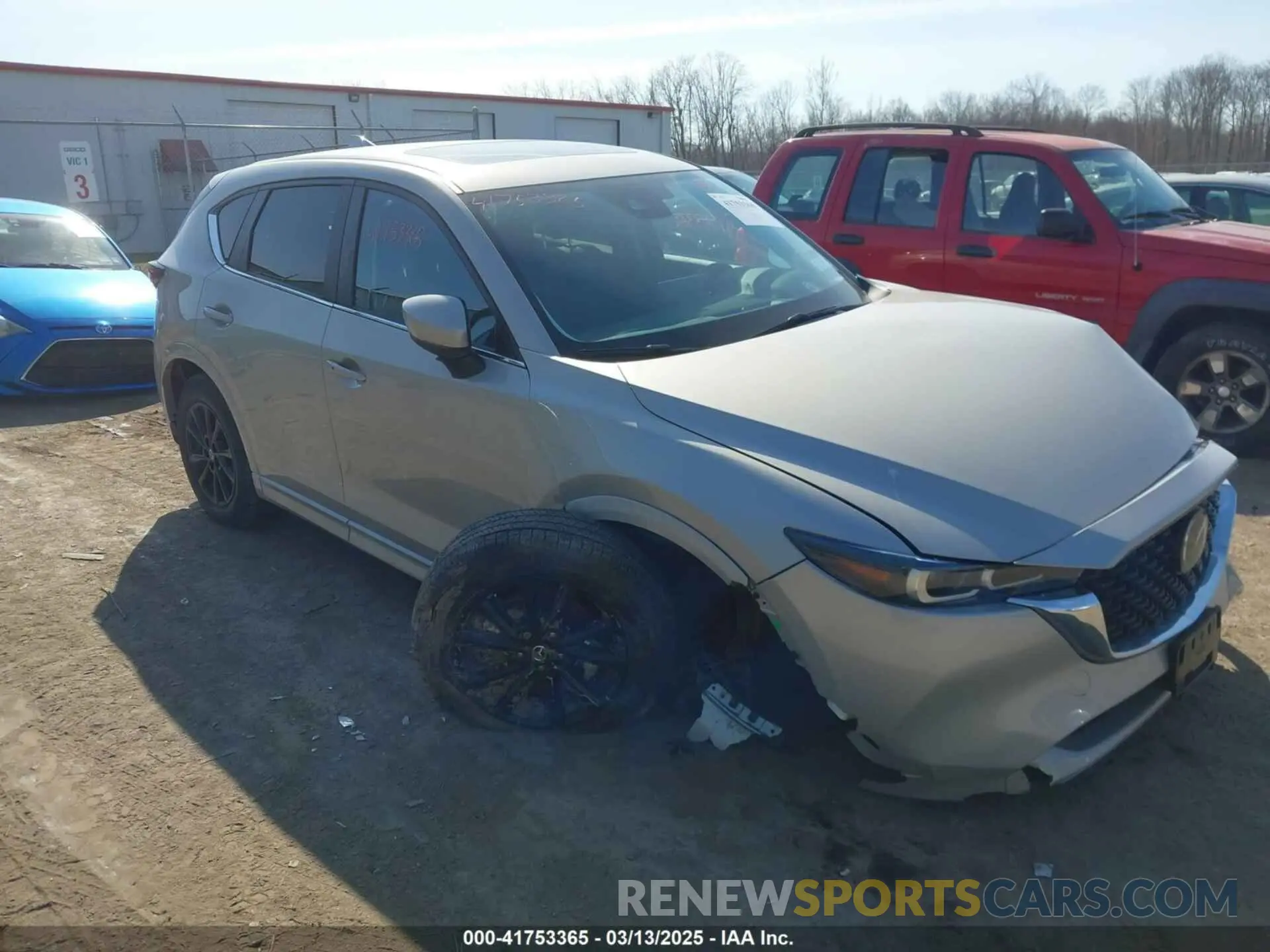 1 Фотография поврежденного автомобиля JM3KFBCL5R0457111 MAZDA CX-5 2024