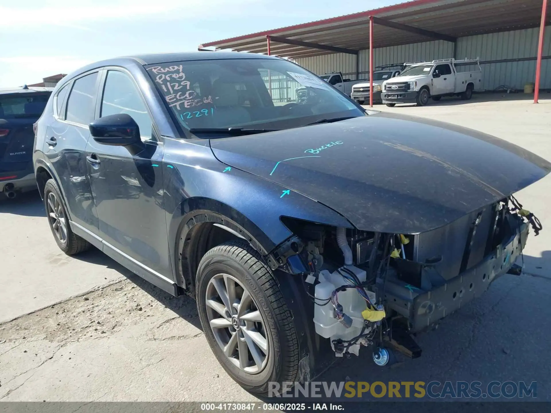 1 Фотография поврежденного автомобиля JM3KFBCL6R0469915 MAZDA CX-5 2024