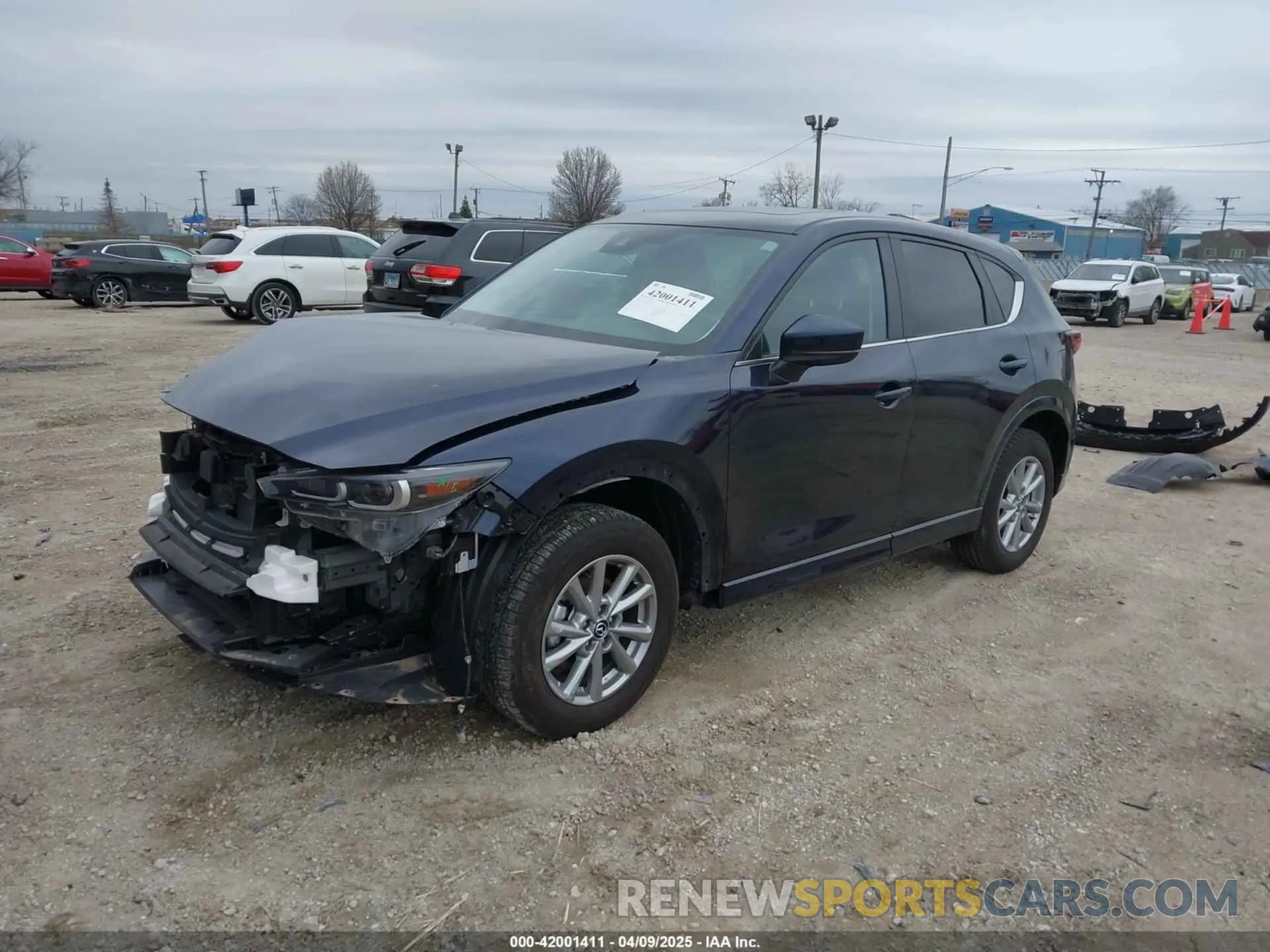 2 Photograph of a damaged car JM3KFBCL6R0477030 MAZDA CX-5 2024
