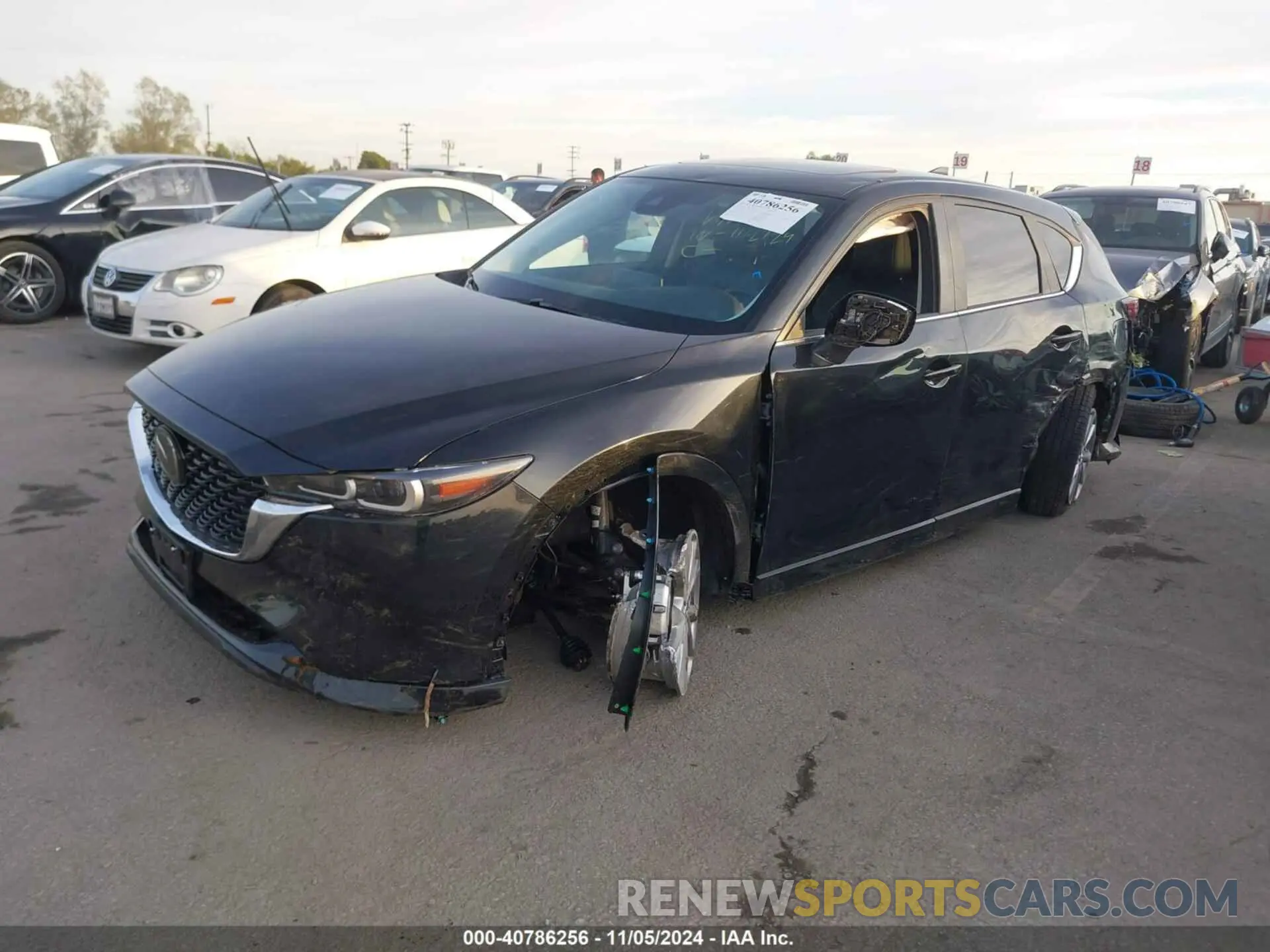 2 Photograph of a damaged car JM3KFBCL7R0489347 MAZDA CX-5 2024