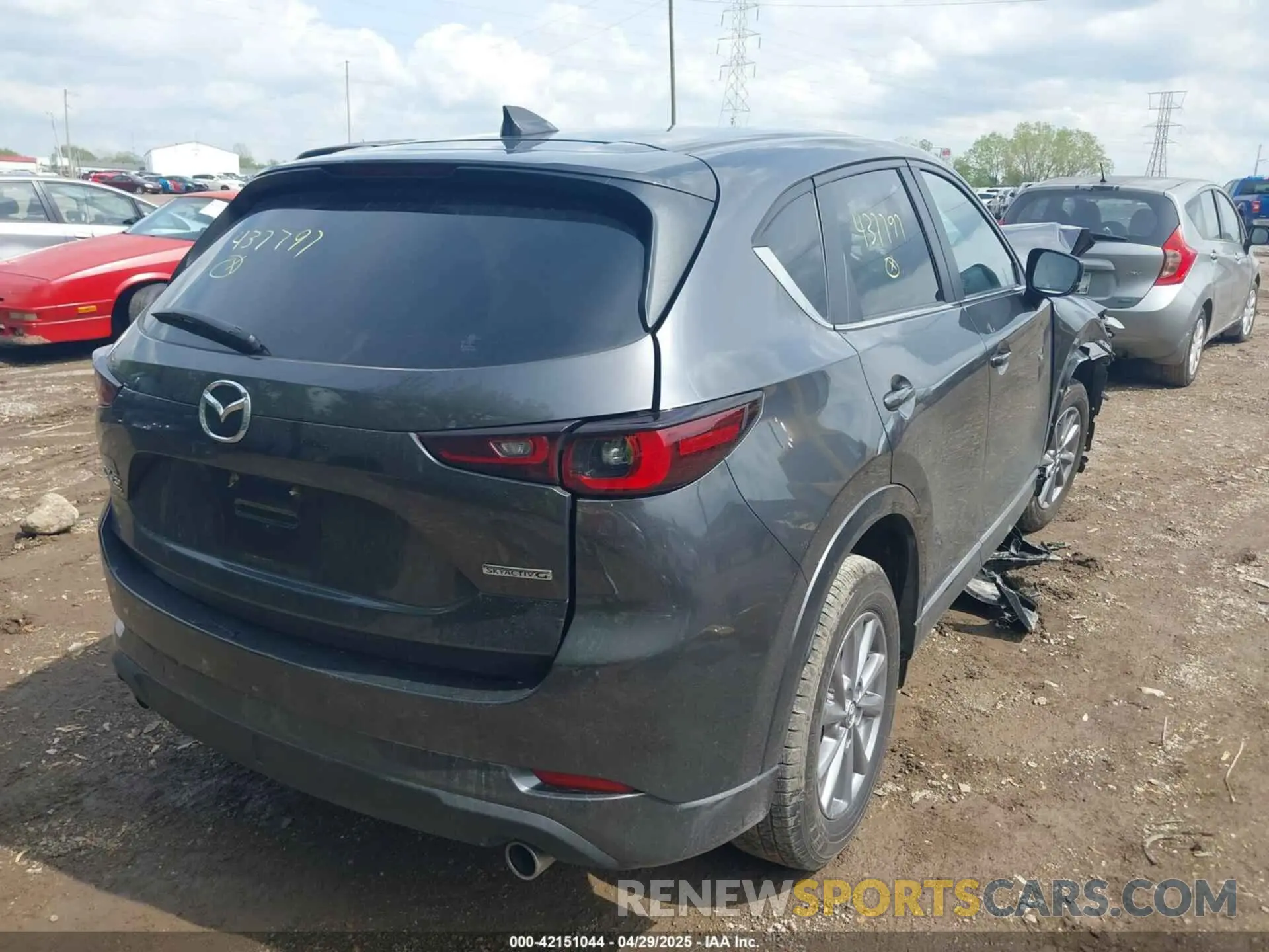 4 Фотография поврежденного автомобиля JM3KFBCL9R0437797 MAZDA CX-5 2024
