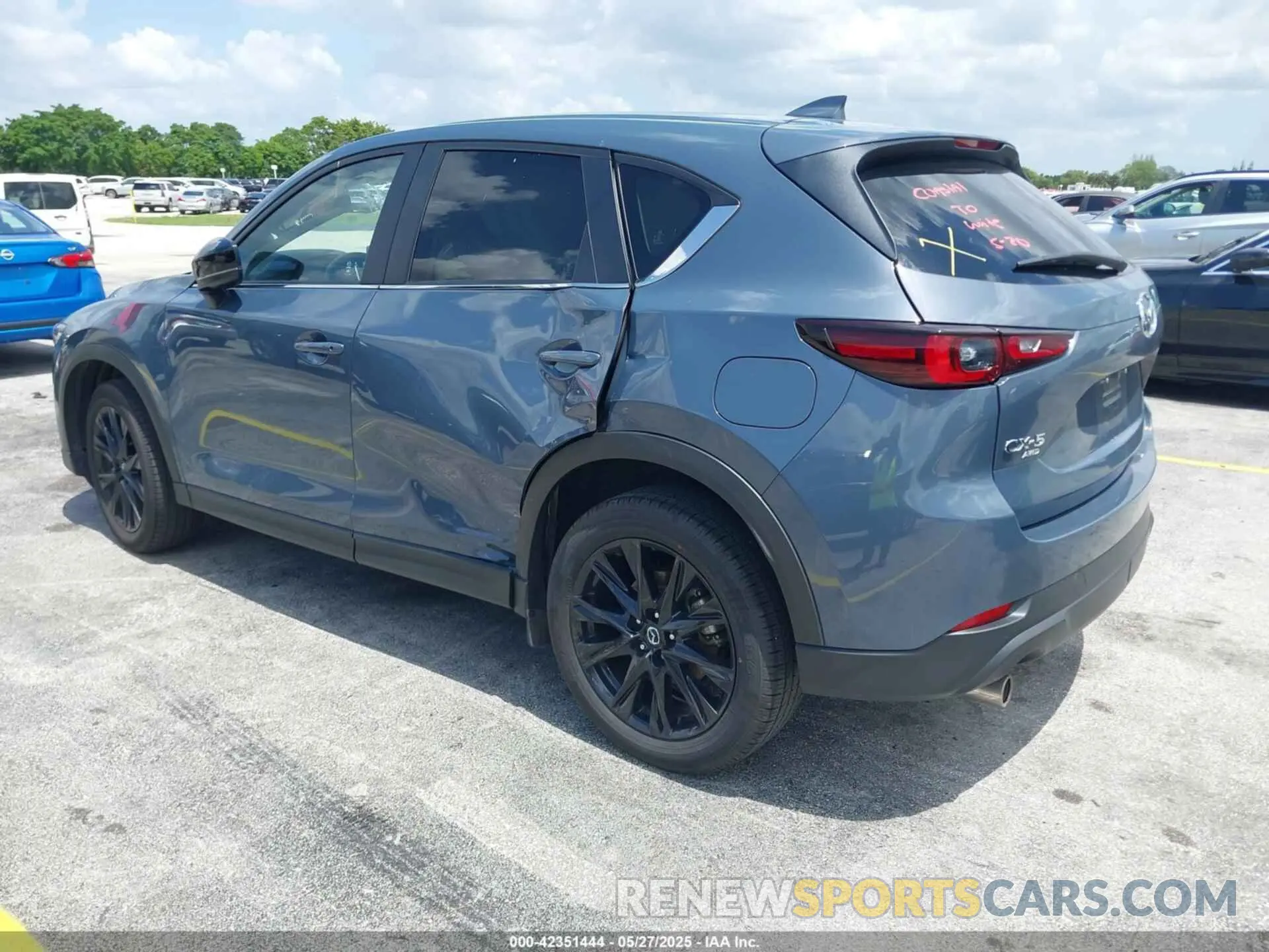 3 Photograph of a damaged car JM3KFBCLXR0521353 MAZDA CX-5 2024