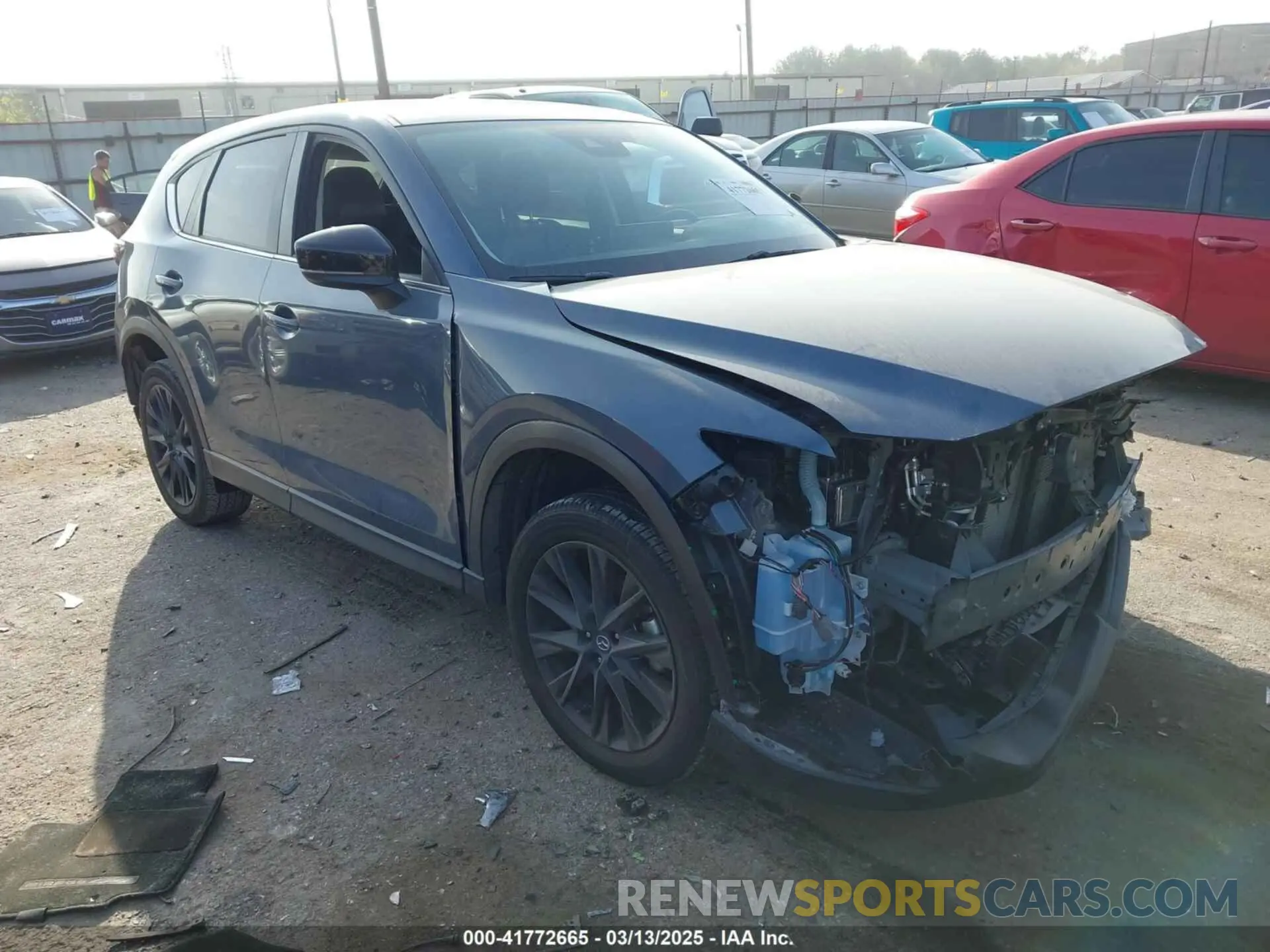 1 Фотография поврежденного автомобиля JM3KFBCM2R0399340 MAZDA CX-5 2024