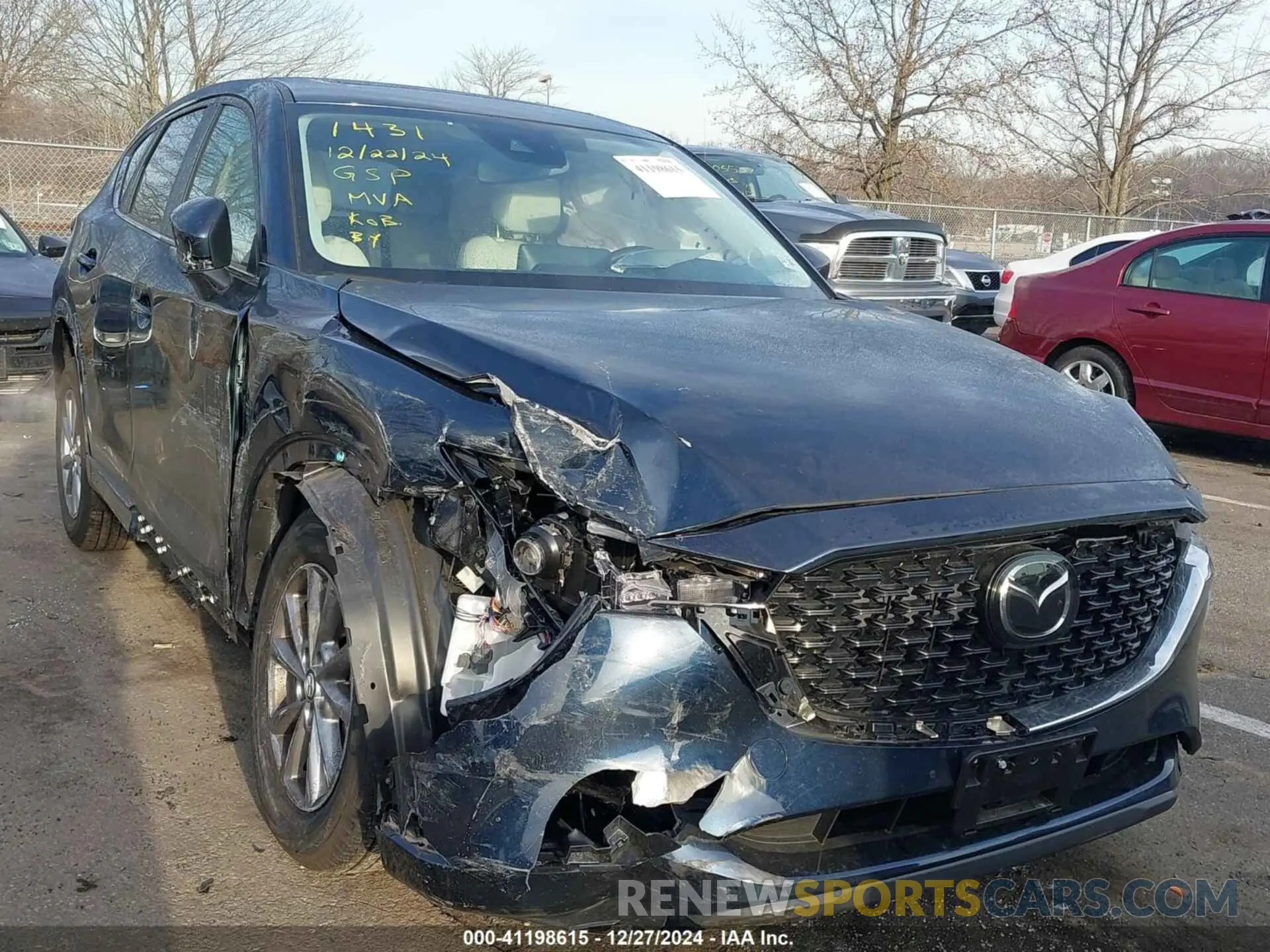 1 Фотография поврежденного автомобиля JM3KFBCM6R0401431 MAZDA CX-5 2024