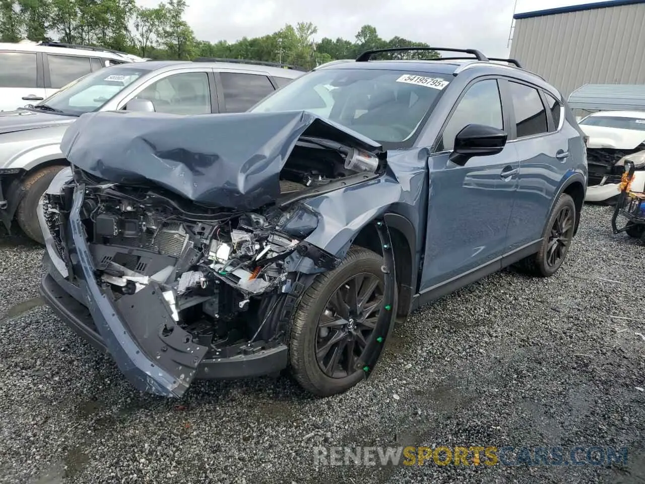 1 Photograph of a damaged car JM3KFBCM9R0382096 MAZDA CX-5 2024