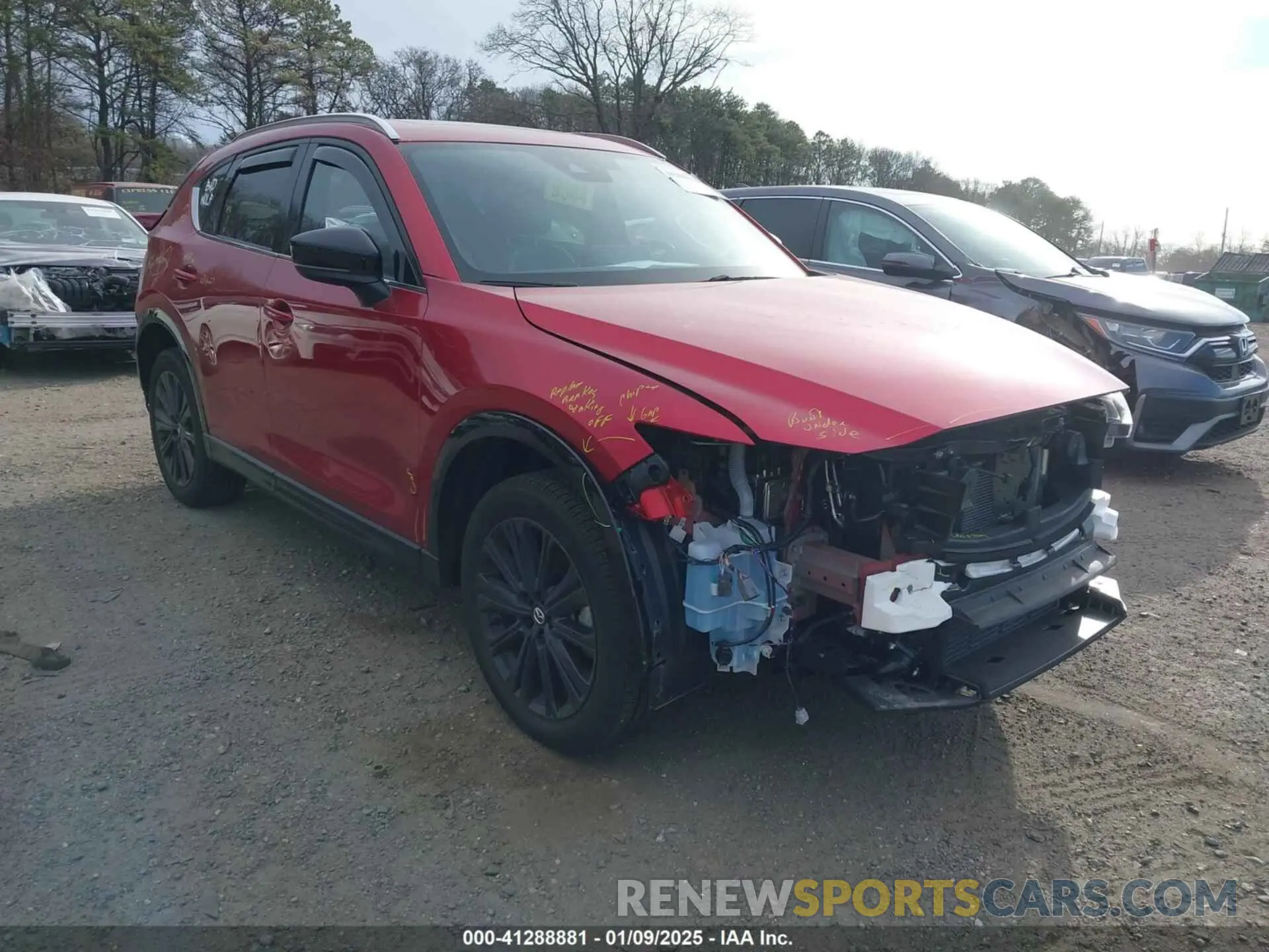 1 Фотография поврежденного автомобиля JM3KFBDY2R0399811 MAZDA CX-5 2024