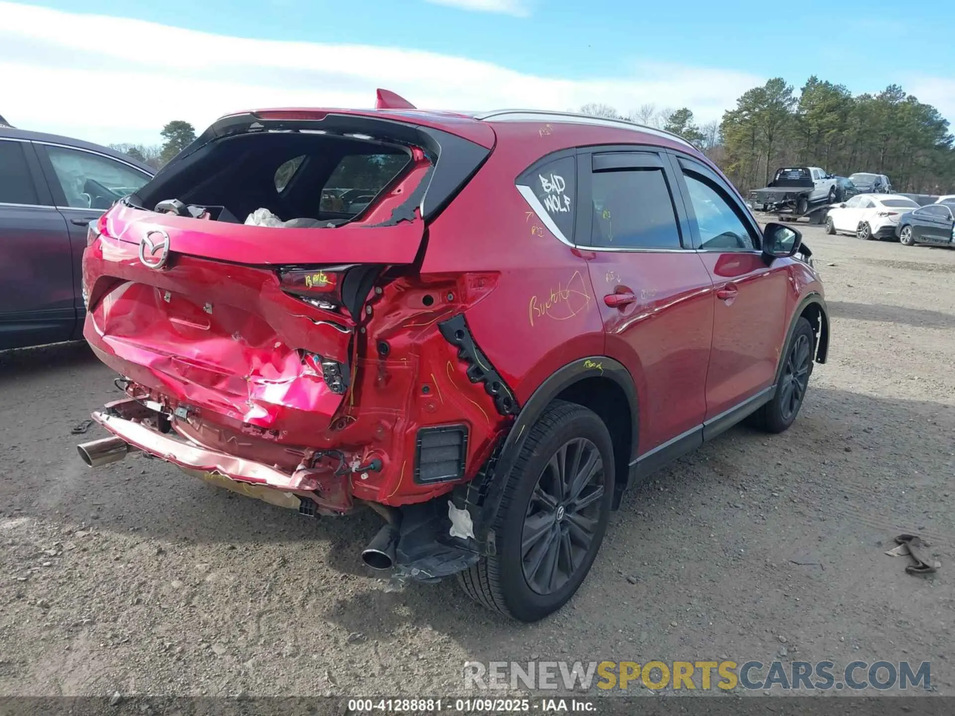 4 Фотография поврежденного автомобиля JM3KFBDY2R0399811 MAZDA CX-5 2024