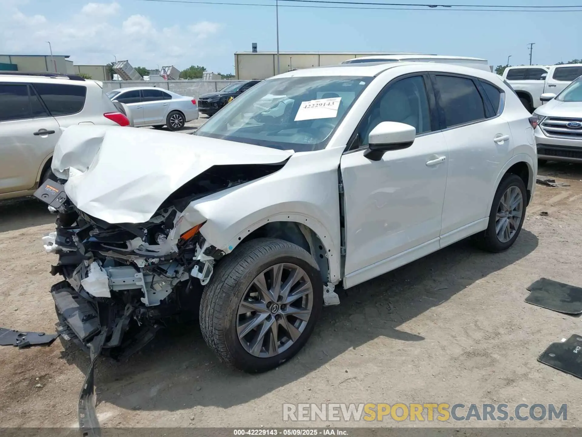 2 Photograph of a damaged car JM3KFBEL4R0419124 MAZDA CX-5 2024