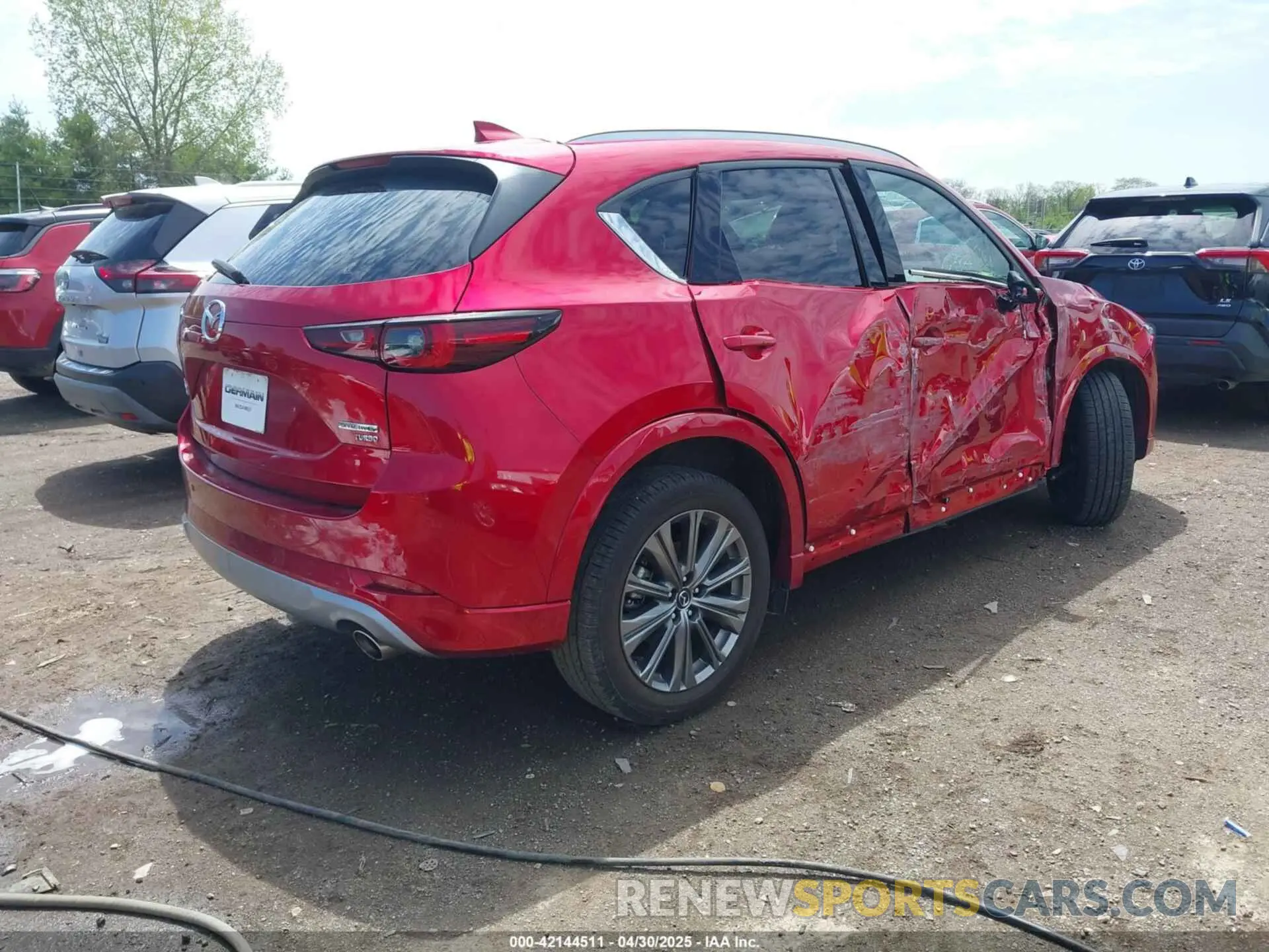 4 Фотография поврежденного автомобиля JM3KFBXY1R0536023 MAZDA CX-5 2024