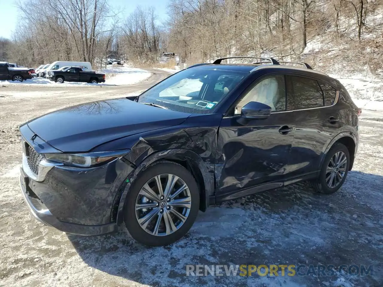 1 Фотография поврежденного автомобиля JM3KFBXYXR0523030 MAZDA CX-5 2024