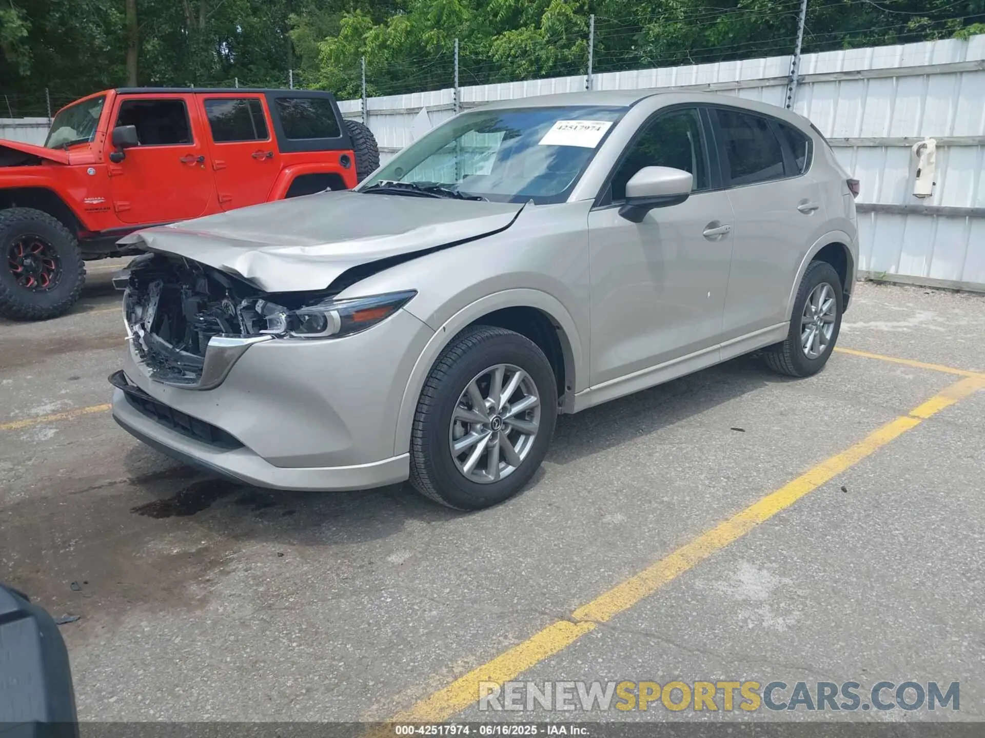 2 Photograph of a damaged car JM3KFBBL8S0539521 MAZDA CX-5 2025