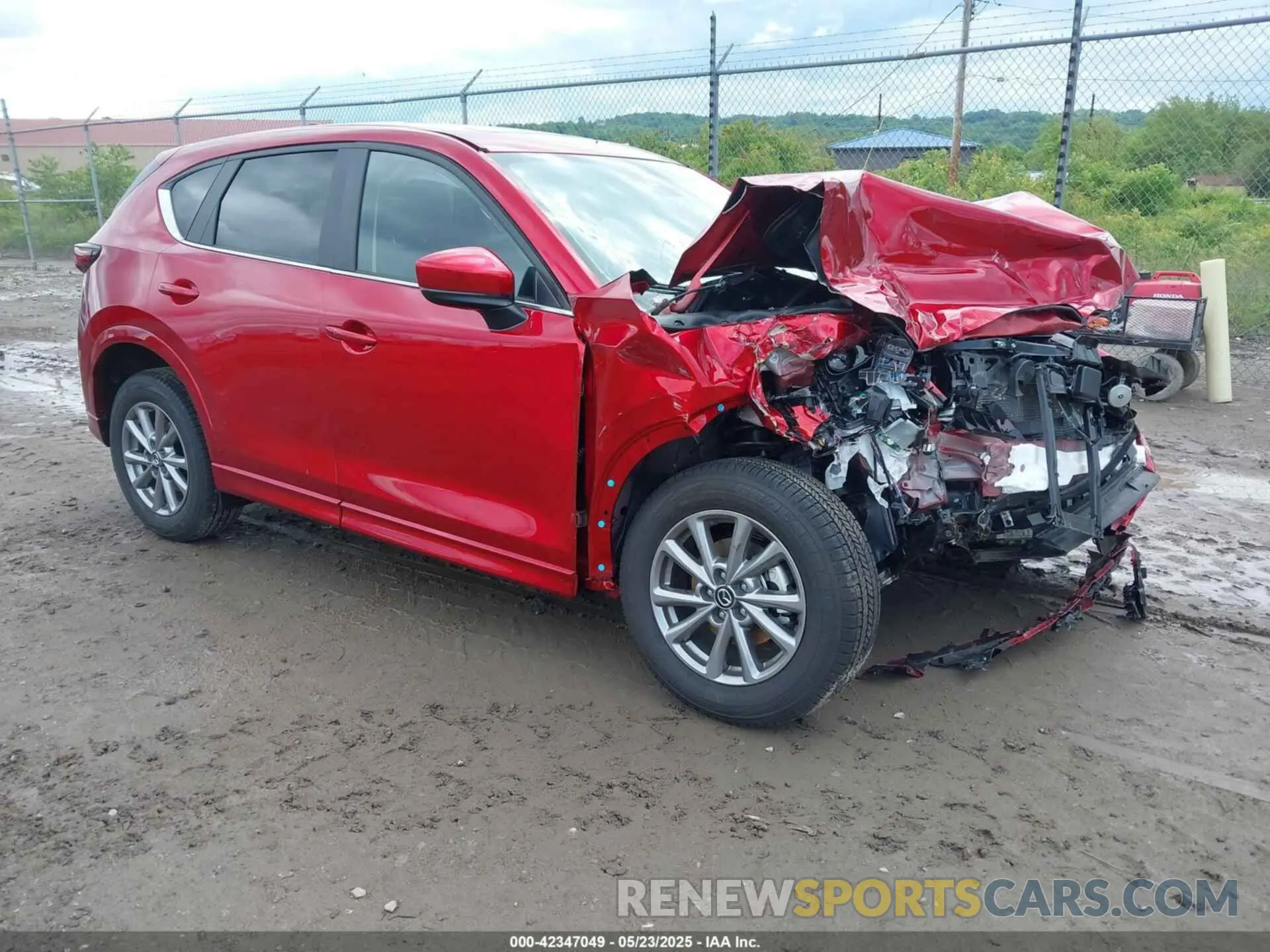1 Photograph of a damaged car JM3KFBCL1S0653486 MAZDA CX-5 2025