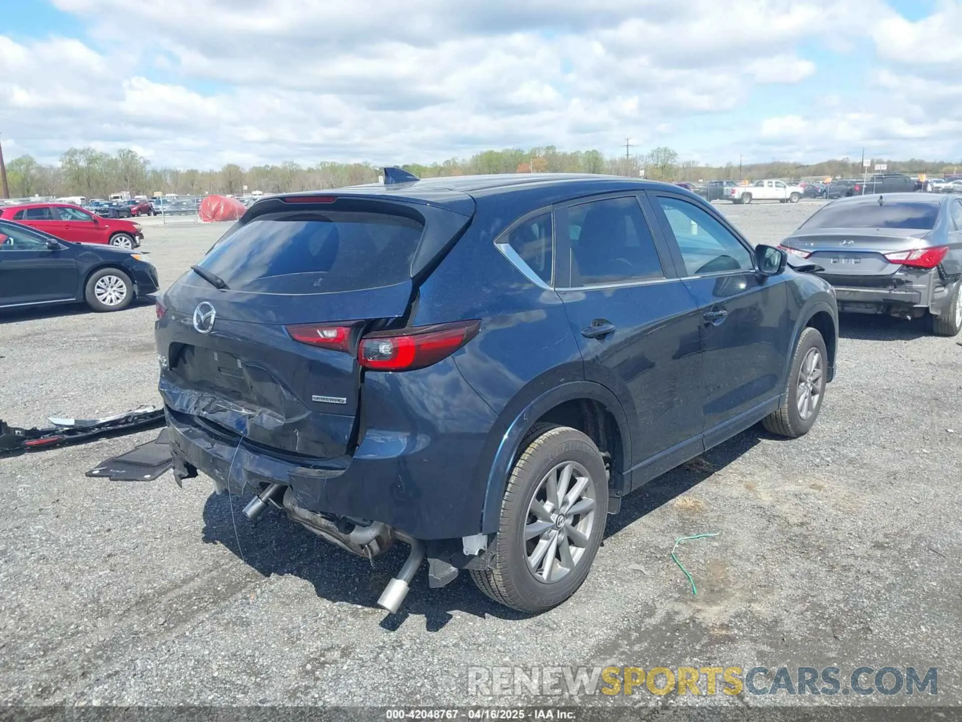 4 Photograph of a damaged car JM3KFBCL3S0586759 MAZDA CX-5 2025