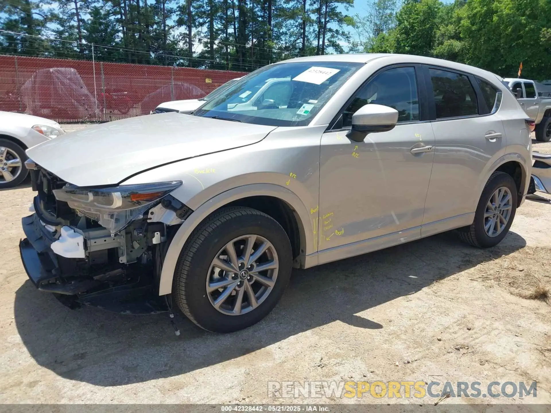 2 Photograph of a damaged car JM3KFBCL5S0639705 MAZDA CX-5 2025