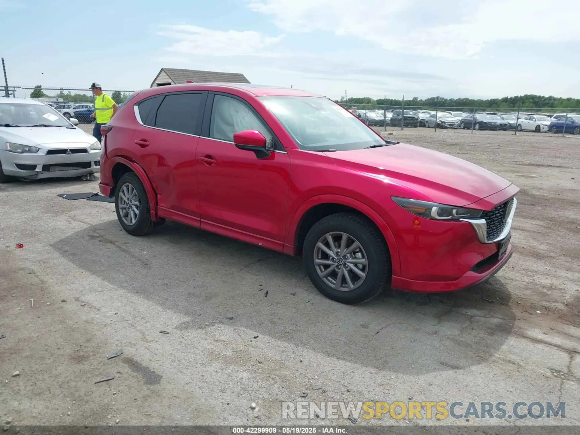 1 Photograph of a damaged car JM3KFBCL7S0599742 MAZDA CX-5 2025
