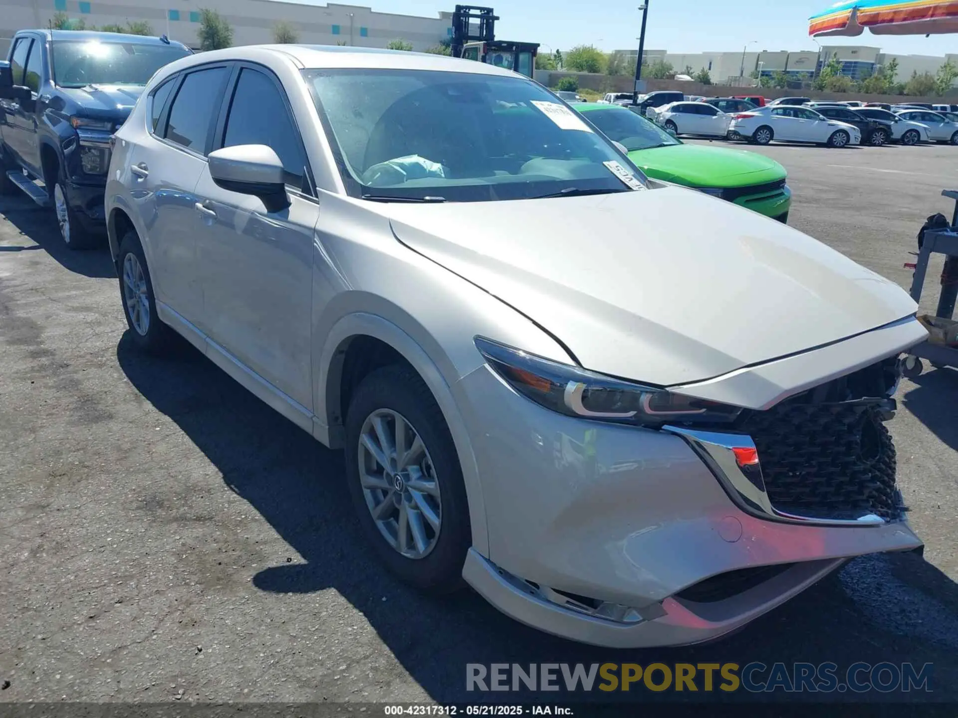1 Фотография поврежденного автомобиля JM3KFBCL8S0626656 MAZDA CX-5 2025