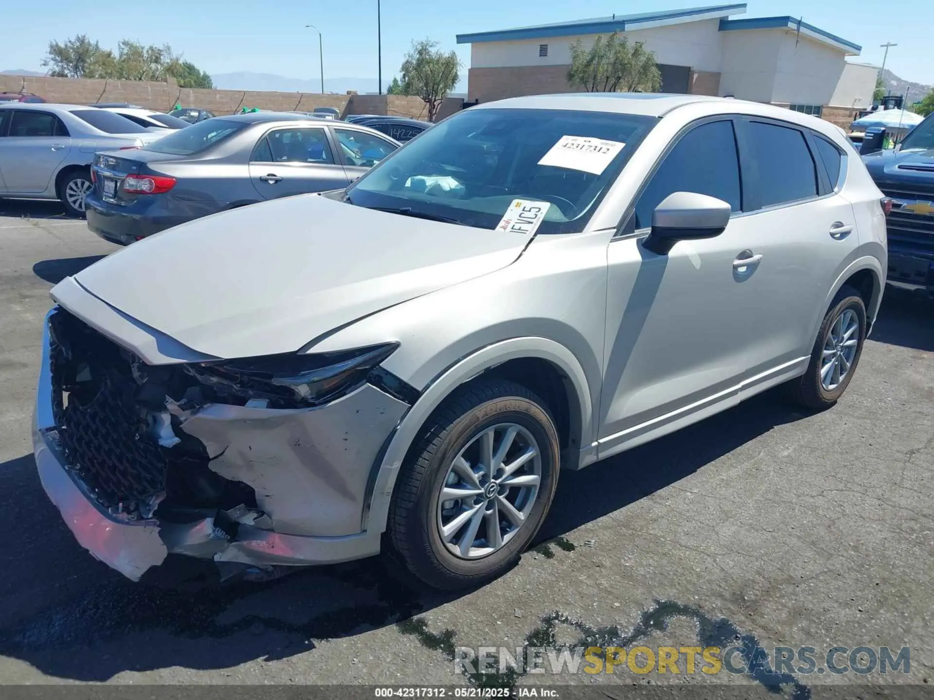 2 Фотография поврежденного автомобиля JM3KFBCL8S0626656 MAZDA CX-5 2025