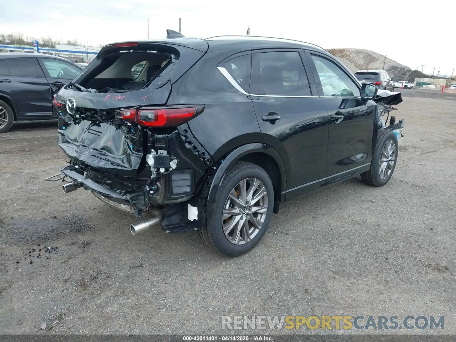 4 Фотография поврежденного автомобиля JM3KFBEM0S0618749 MAZDA CX-5 2025