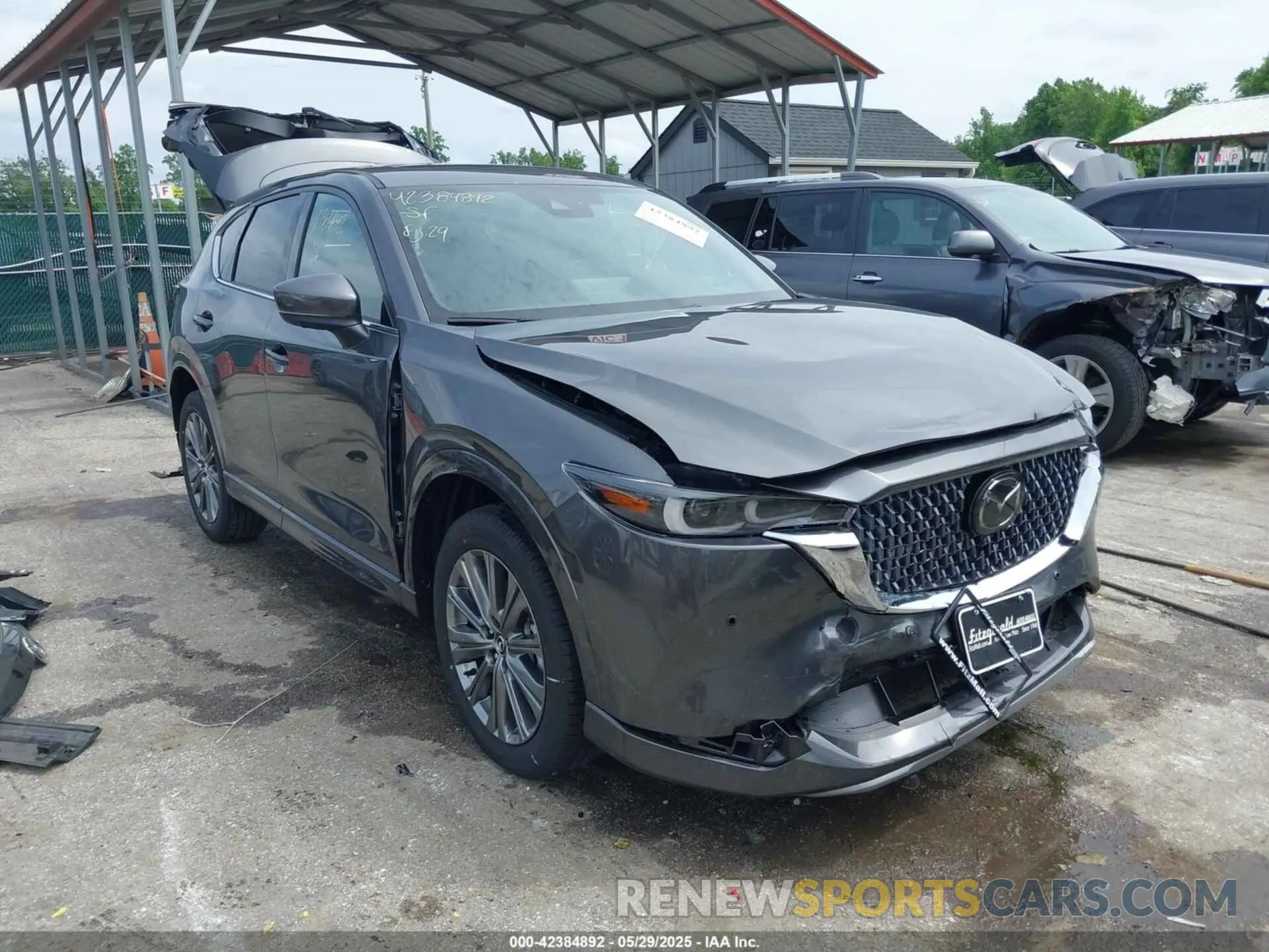 1 Фотография поврежденного автомобиля JM3KFBXY6S0571923 MAZDA CX-5 2025