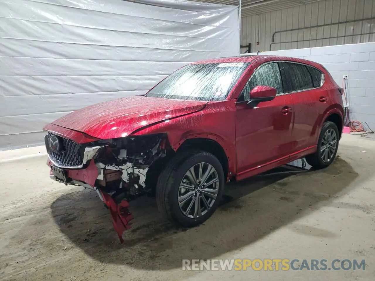 1 Фотография поврежденного автомобиля JM3KFBXY9S0555697 MAZDA CX-5 2025