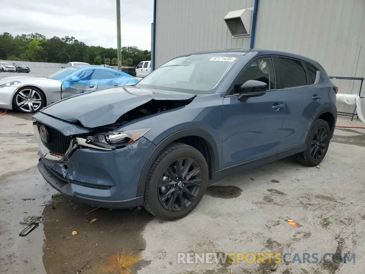 1 Фотография поврежденного автомобиля JM3KFBCY1M0497898 MAZDA CX-5 CARBO 2021