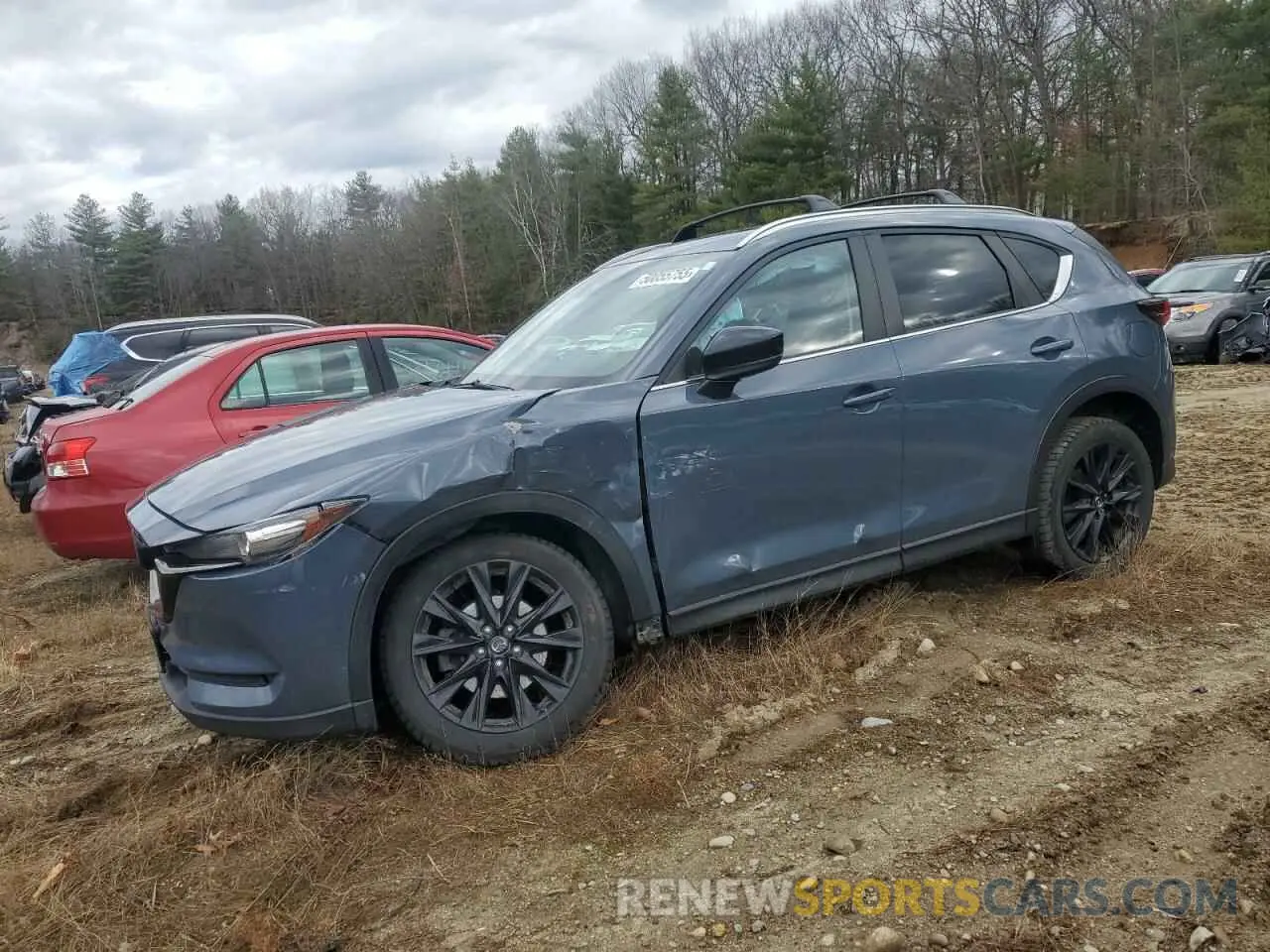 1 Фотография поврежденного автомобиля JM3KFBCY7M0352364 MAZDA CX-5 CARBO 2021