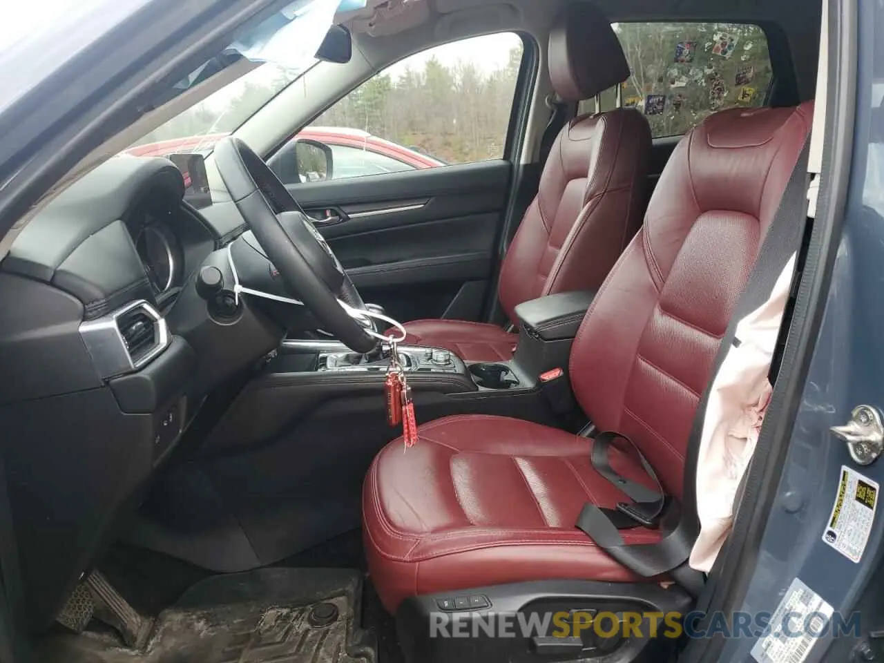 7 Фотография поврежденного автомобиля JM3KFBCY7M0352364 MAZDA CX-5 CARBO 2021