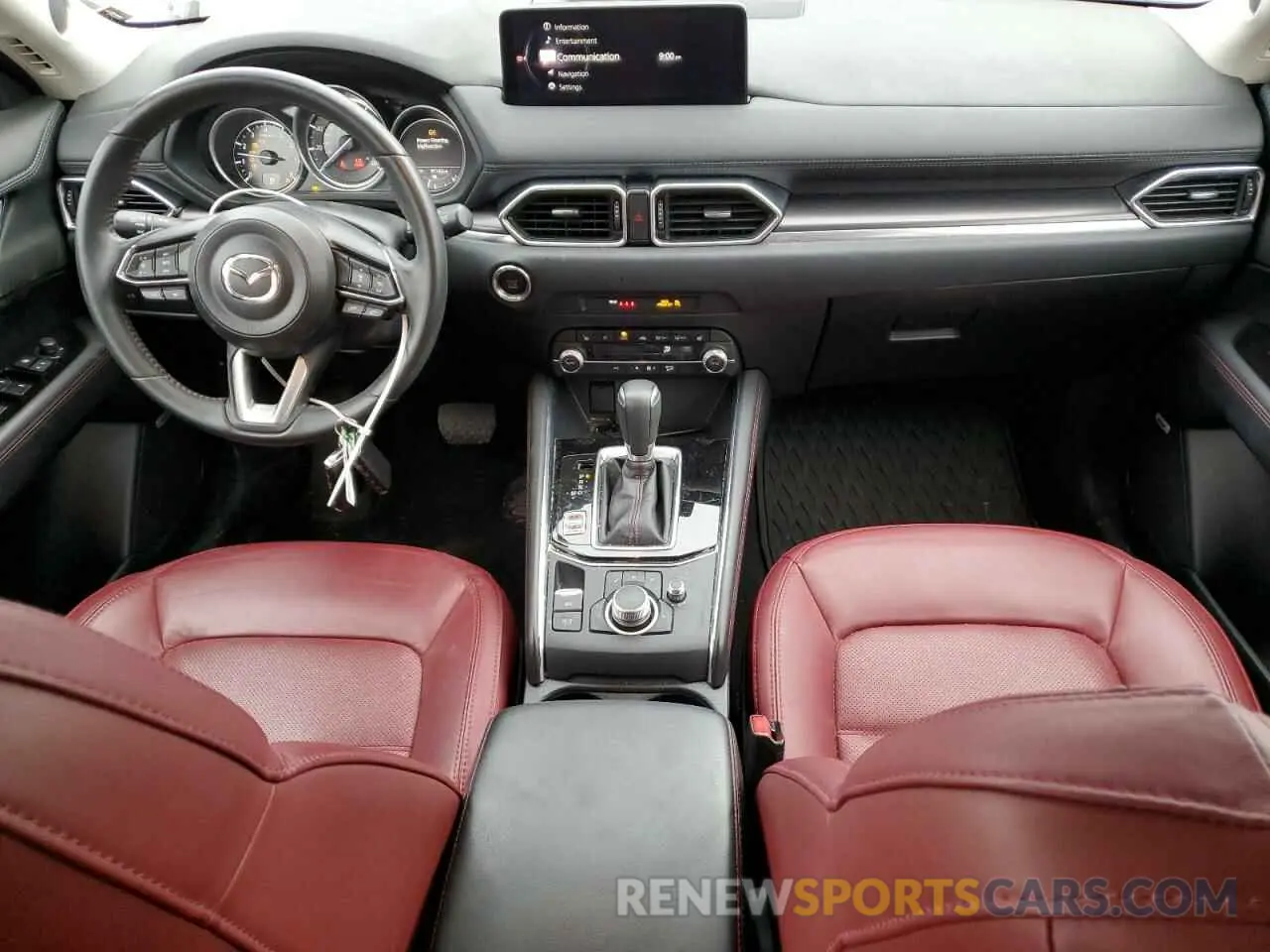 8 Фотография поврежденного автомобиля JM3KFBCY7M0388412 MAZDA CX-5 CARBO 2021