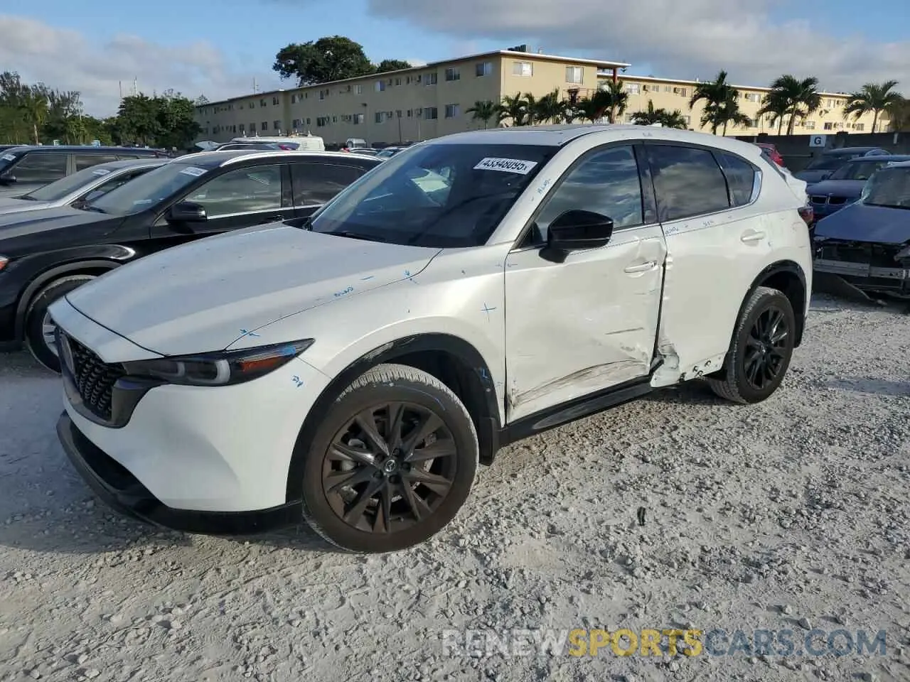 1 Photograph of a damaged car JM3KFBAY3R0445814 MAZDA CX-5 CARBO 2024