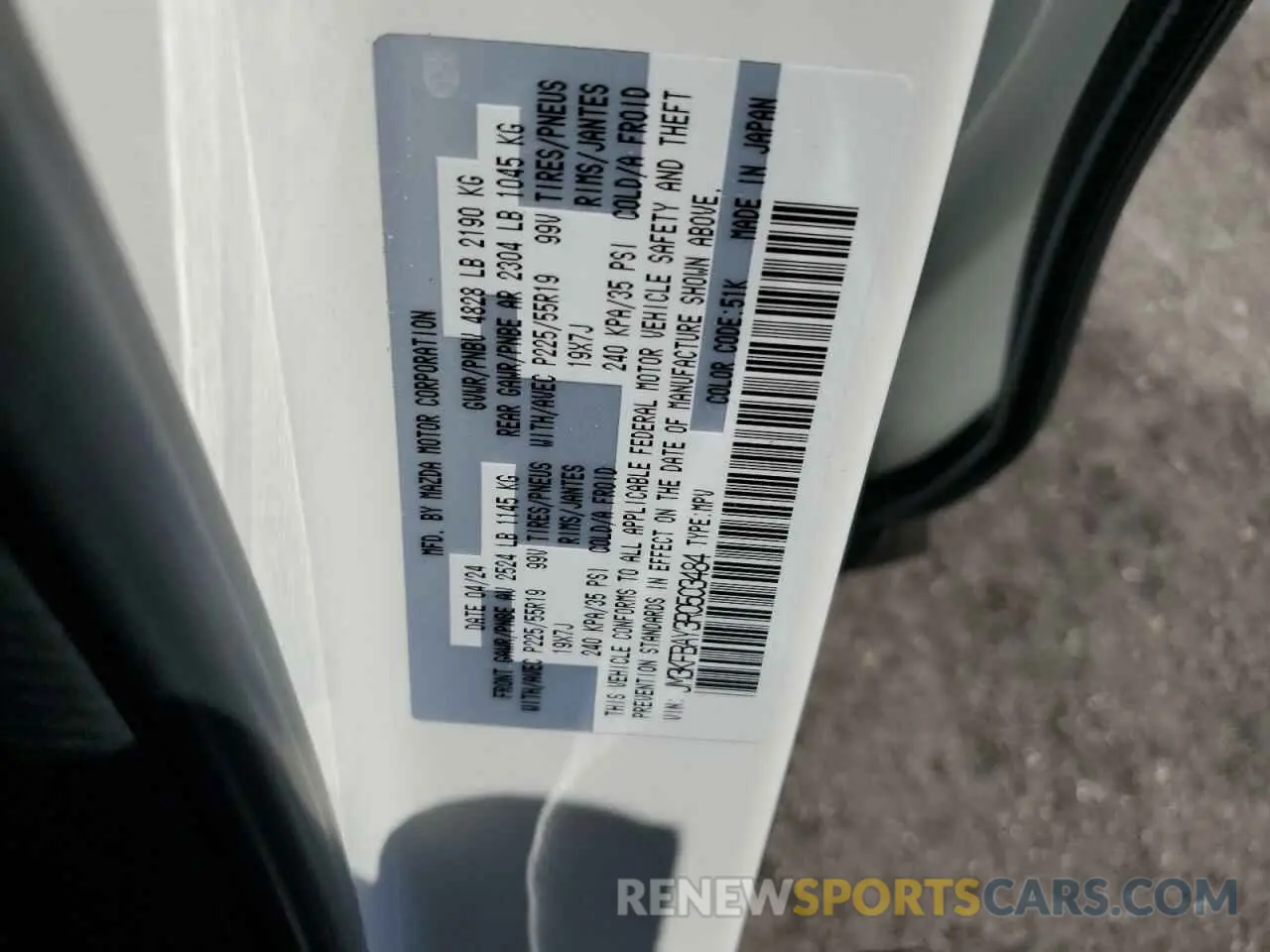 13 Фотография поврежденного автомобиля JM3KFBAY3R0503484 MAZDA CX-5 CARBO 2024