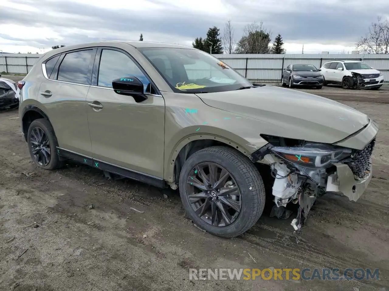 4 Фотография поврежденного автомобиля JM3KFBAY5R0403872 MAZDA CX-5 CARBO 2024