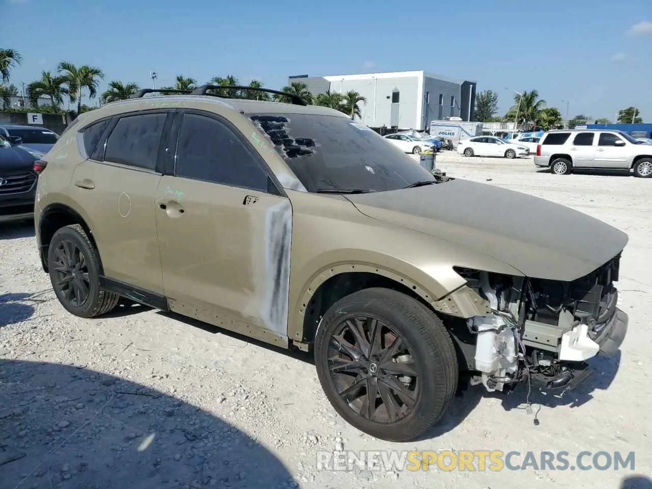 4 Фотография поврежденного автомобиля JM3KFBAY5R0435589 MAZDA CX-5 CARBO 2024