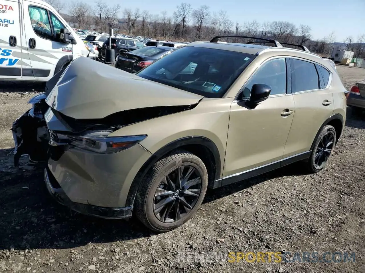 1 Photograph of a damaged car JM3KFBAY7R0444553 MAZDA CX-5 CARBO 2024