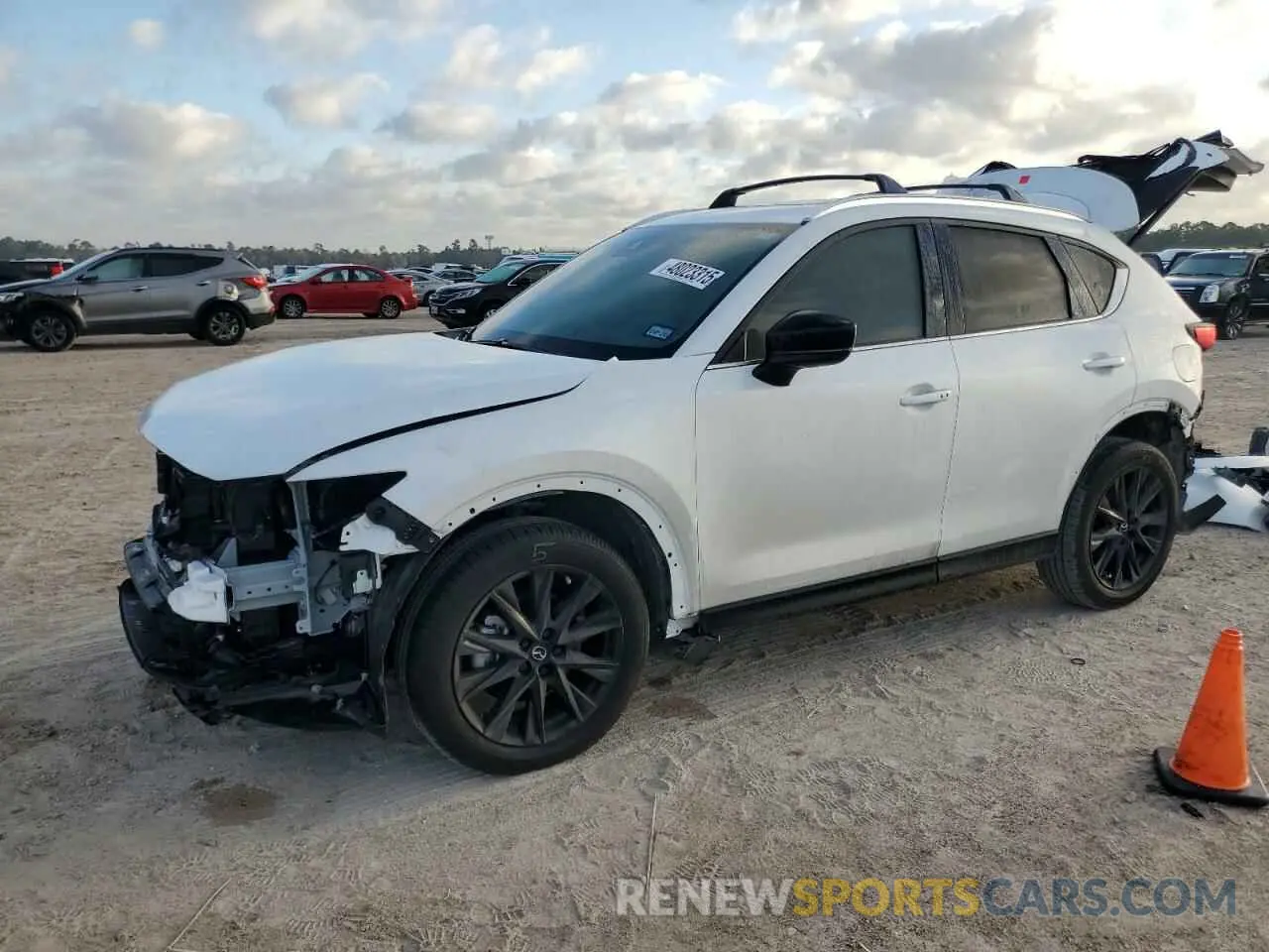 1 Photograph of a damaged car JM3KFBAY8R0443122 MAZDA CX-5 CARBO 2024