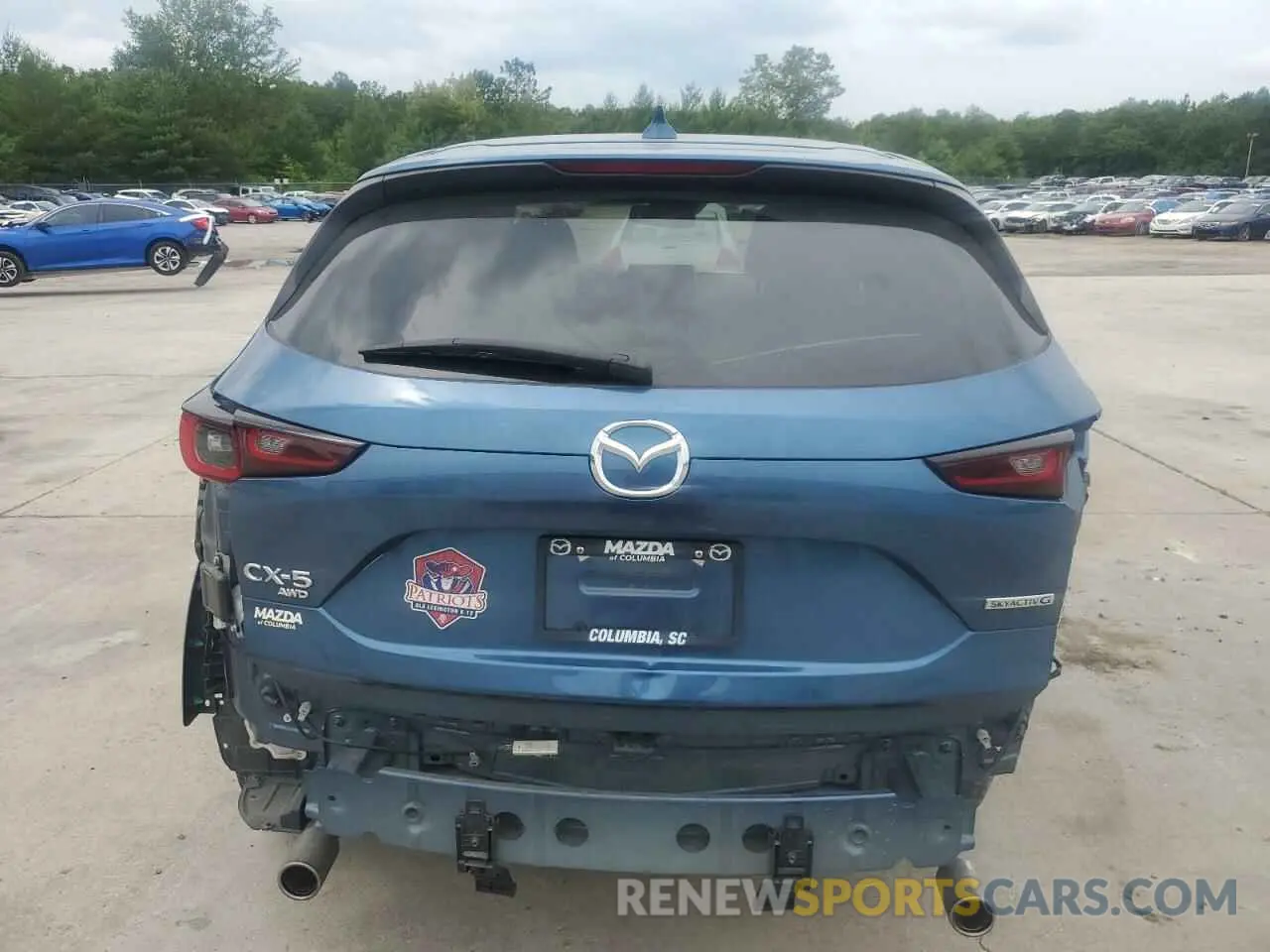 6 Photograph of a damaged car JM3KFBCM0N0567552 MAZDA CX-5 PREFE 2022