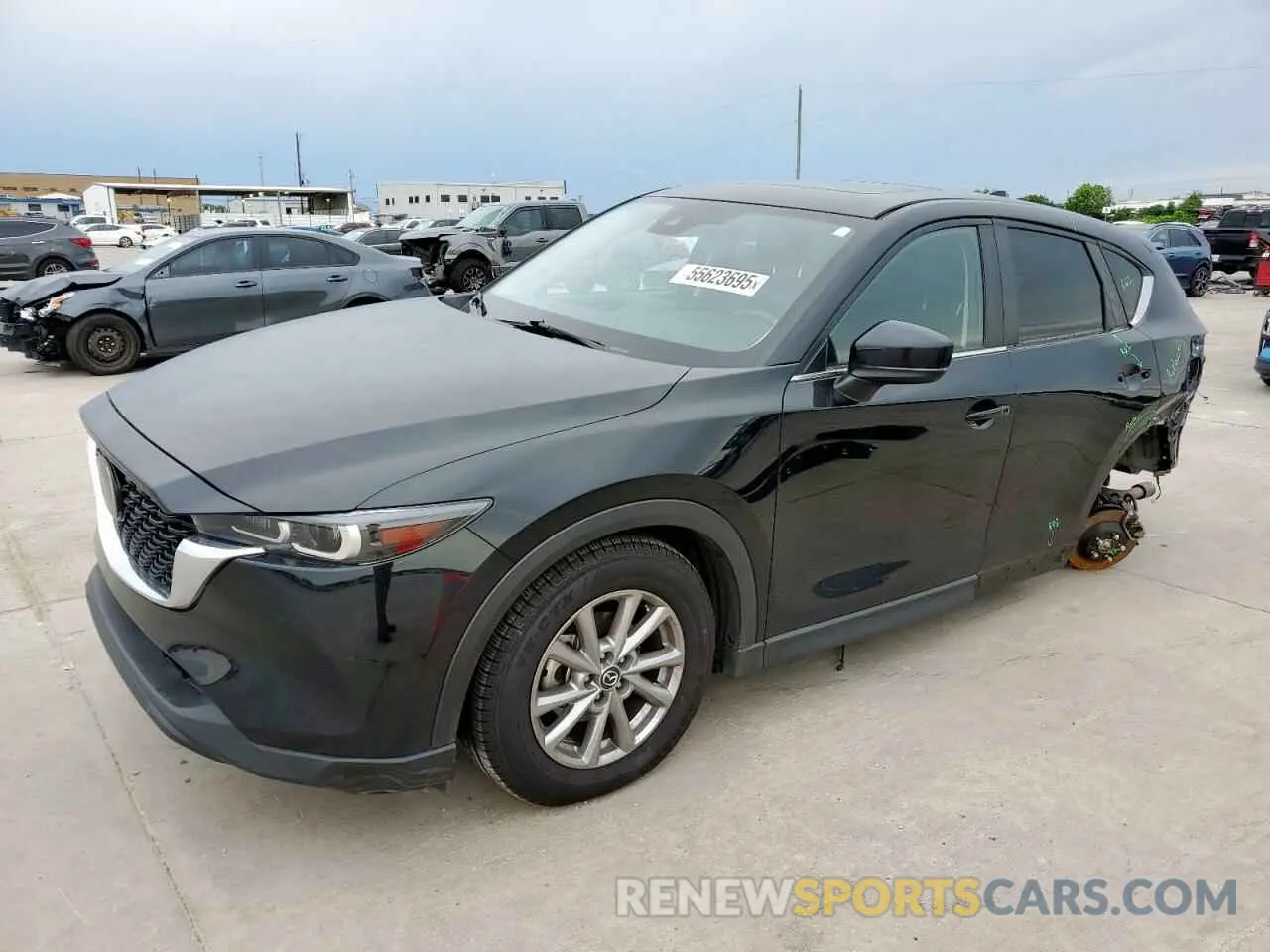 1 Фотография поврежденного автомобиля JM3KFBCM0N0613090 MAZDA CX-5 PREFE 2022
